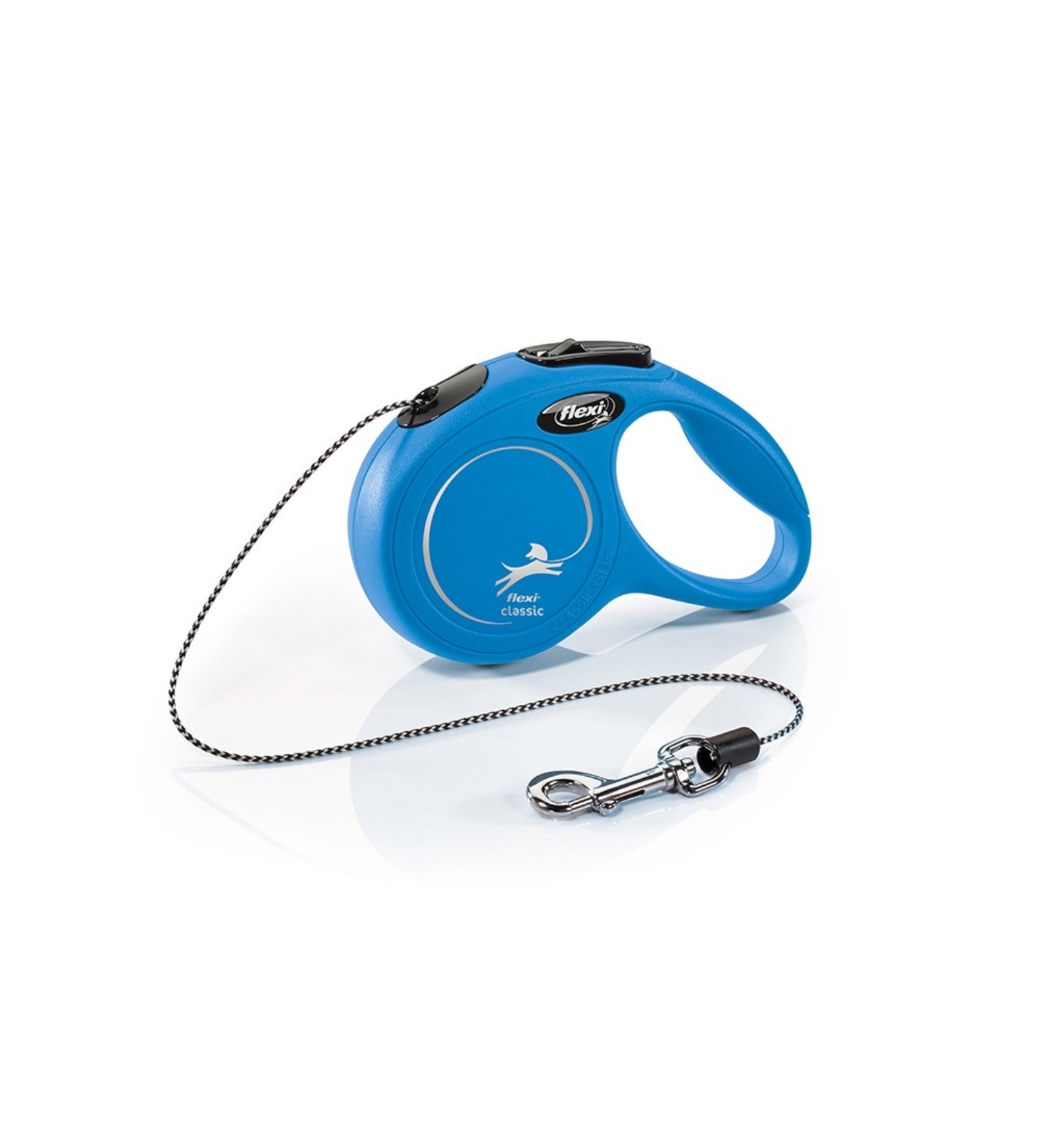 FLEXI CANE GUINZAGLIO NEW CLASSIC CORDA XS 3M BLU
