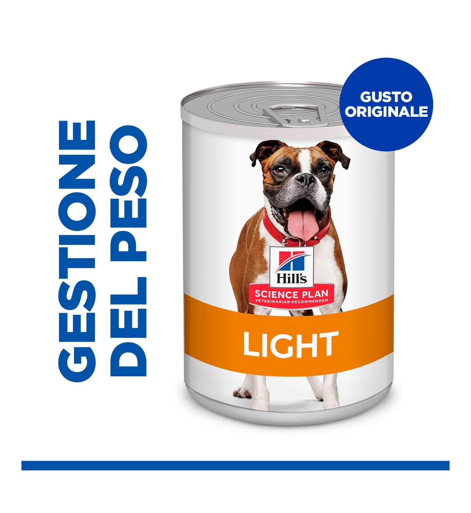 HILL'S SCIENCE PLAN CANE ADULT LIGHT AL POLLO DA 370G IN LATTINA