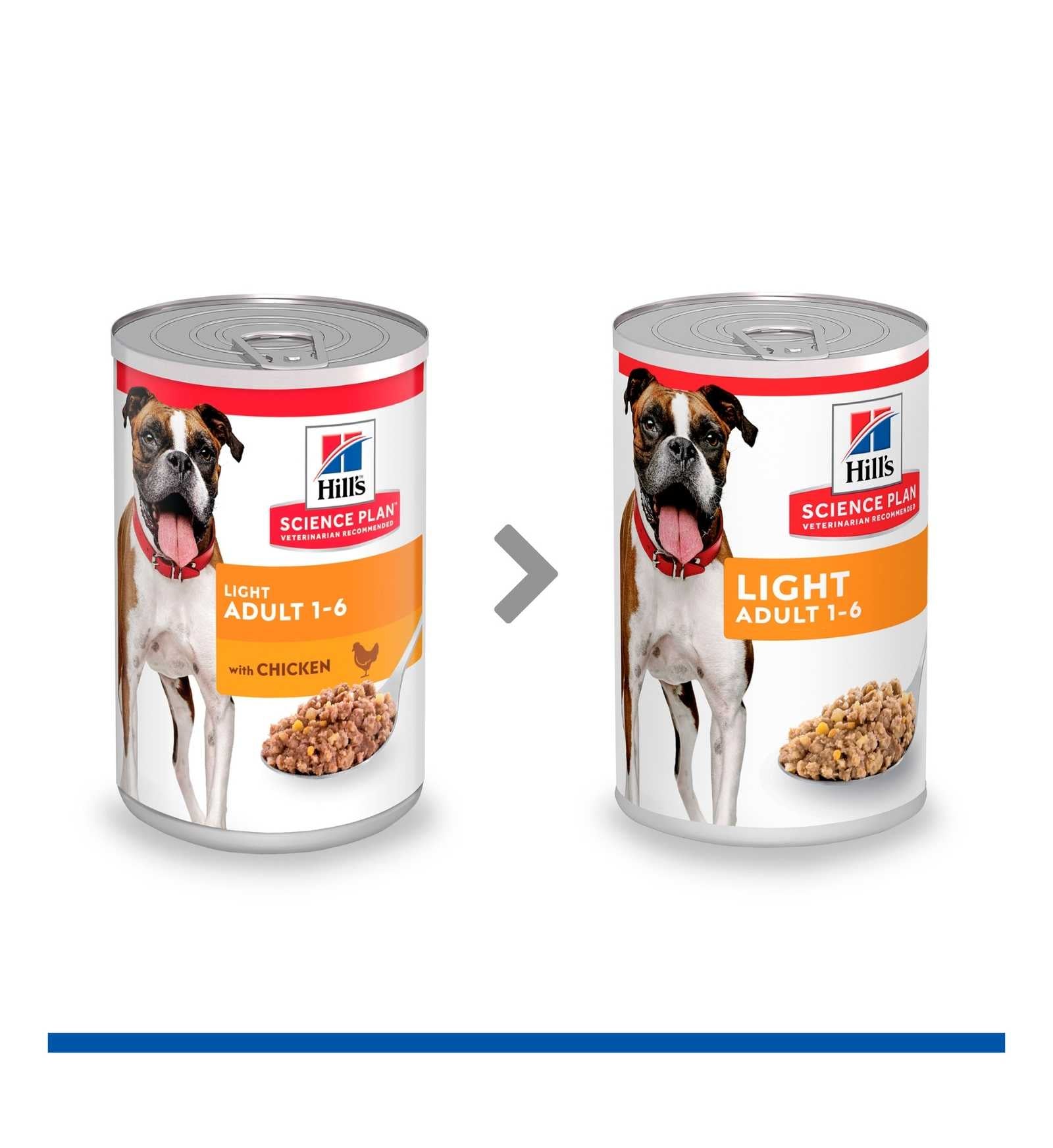 HILL'S SCIENCE PLAN CANE ADULT LIGHT AL POLLO DA 370G IN LATTINA