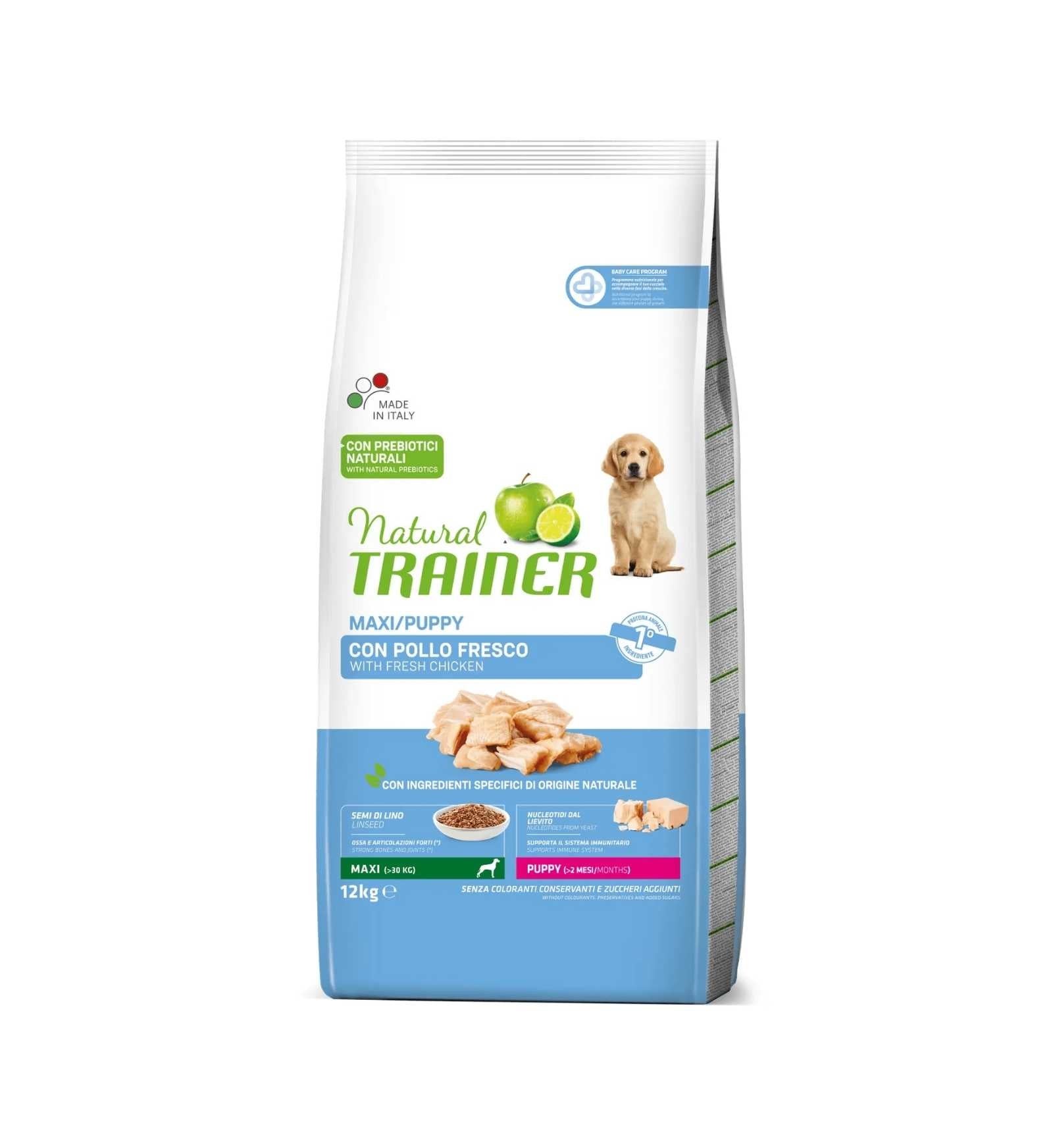 TRAINER CANE NATURAL PUPPY MAXI POLLO DA 12 KG