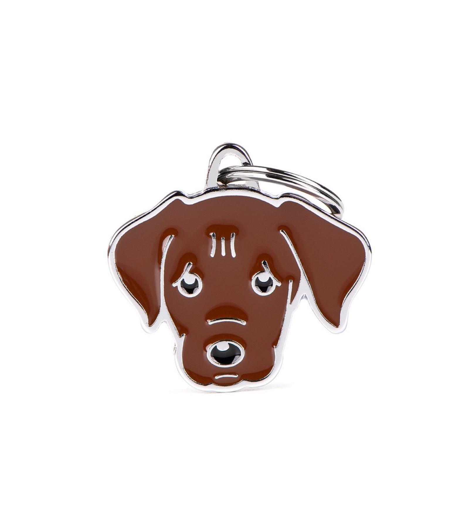 MEDAGLIETTA LABRADOR CIOCCOLATO