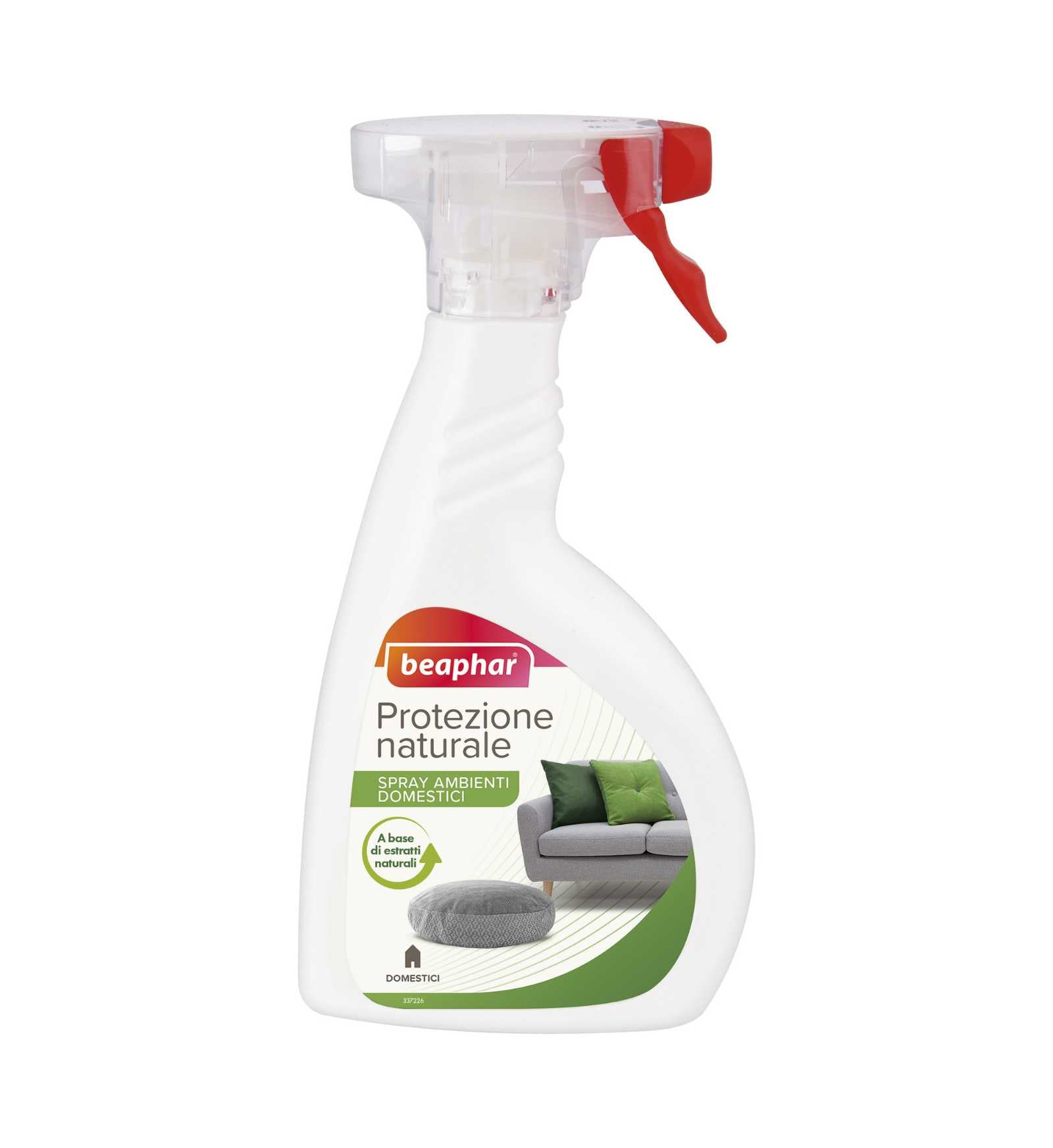 Beaphar Protezione Naturale Spray Ambienti Per Tessuti 400ml – Con Estratti Naturali – Cuccia E Coperte