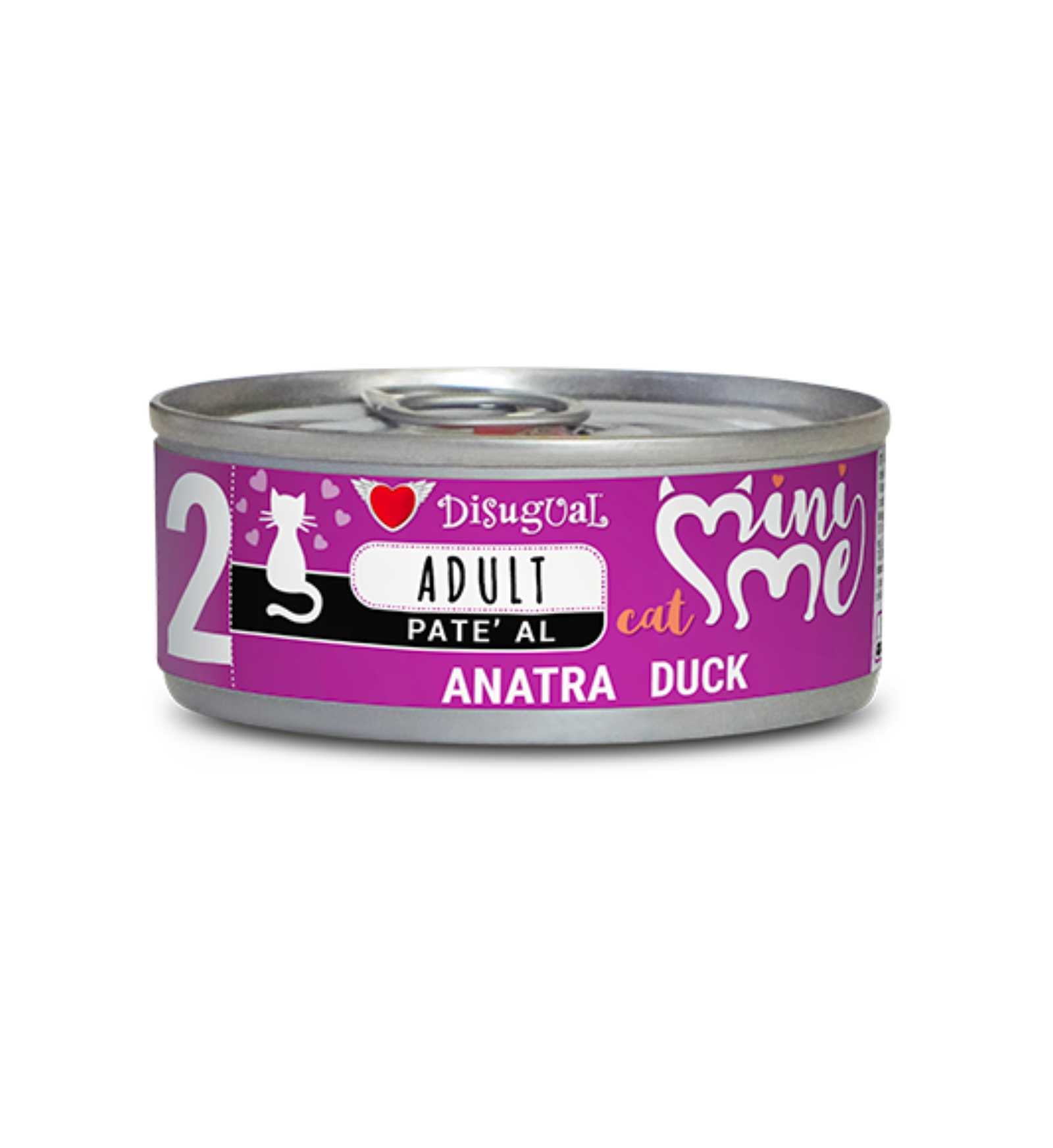 DISUGUAL GATTO PATE' ALL' ANATRA DA 85 GR IN LATTINA