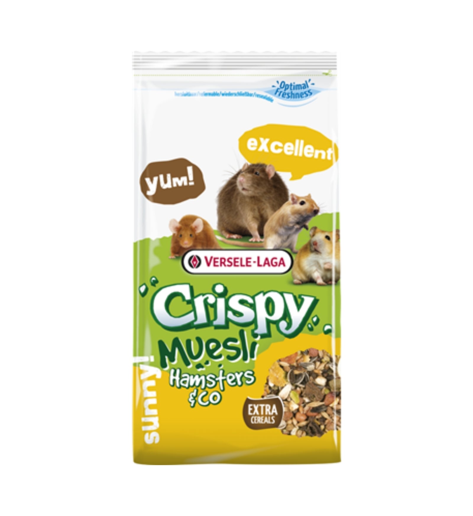 CRISPY MUESLI HAMSTER&CO 1KG