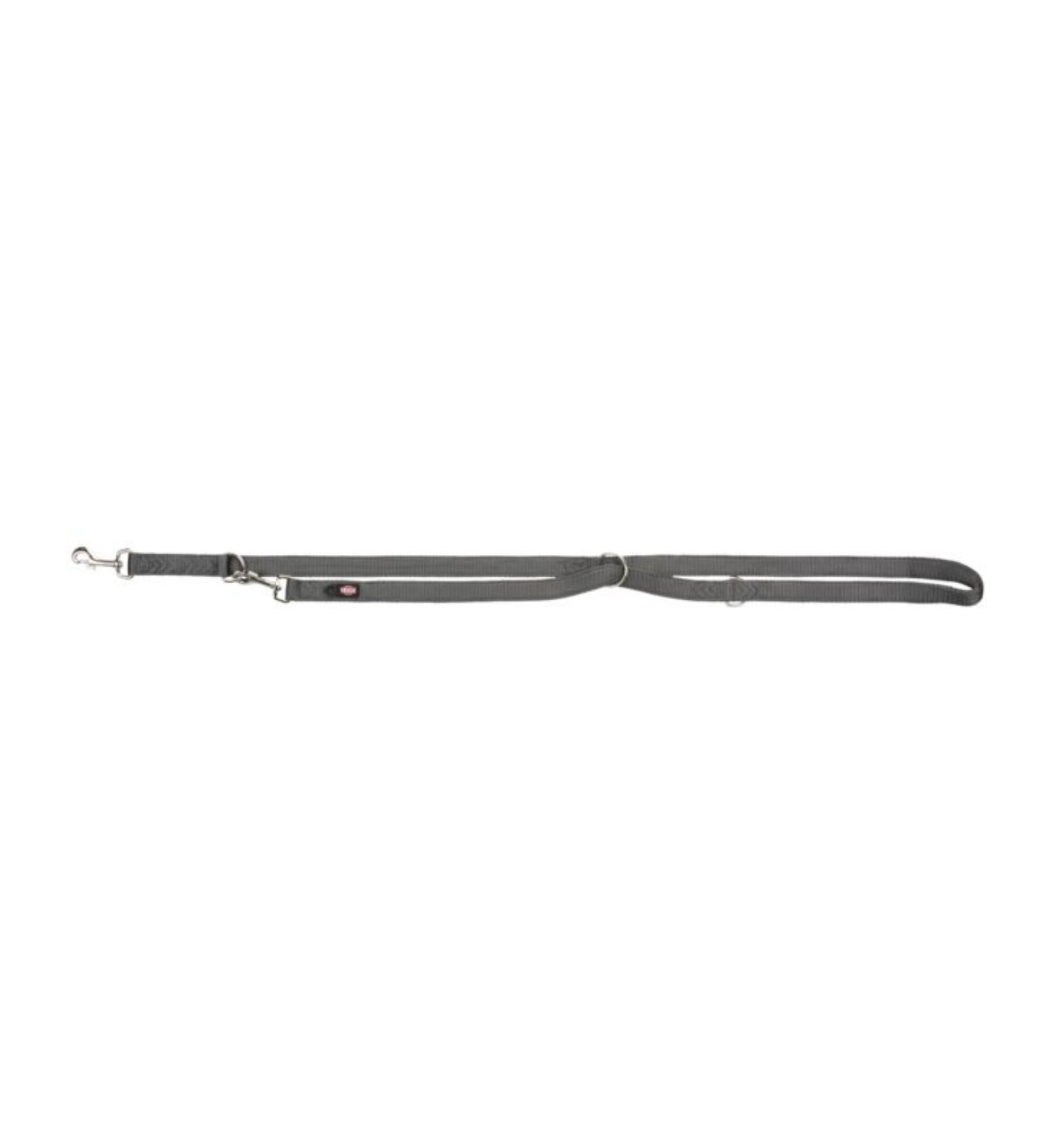 TRIXIE CANE GUINZAGLIO PREMIUM XS - S ADDESTRAMENTO 2 M 15 MM GRIGIO