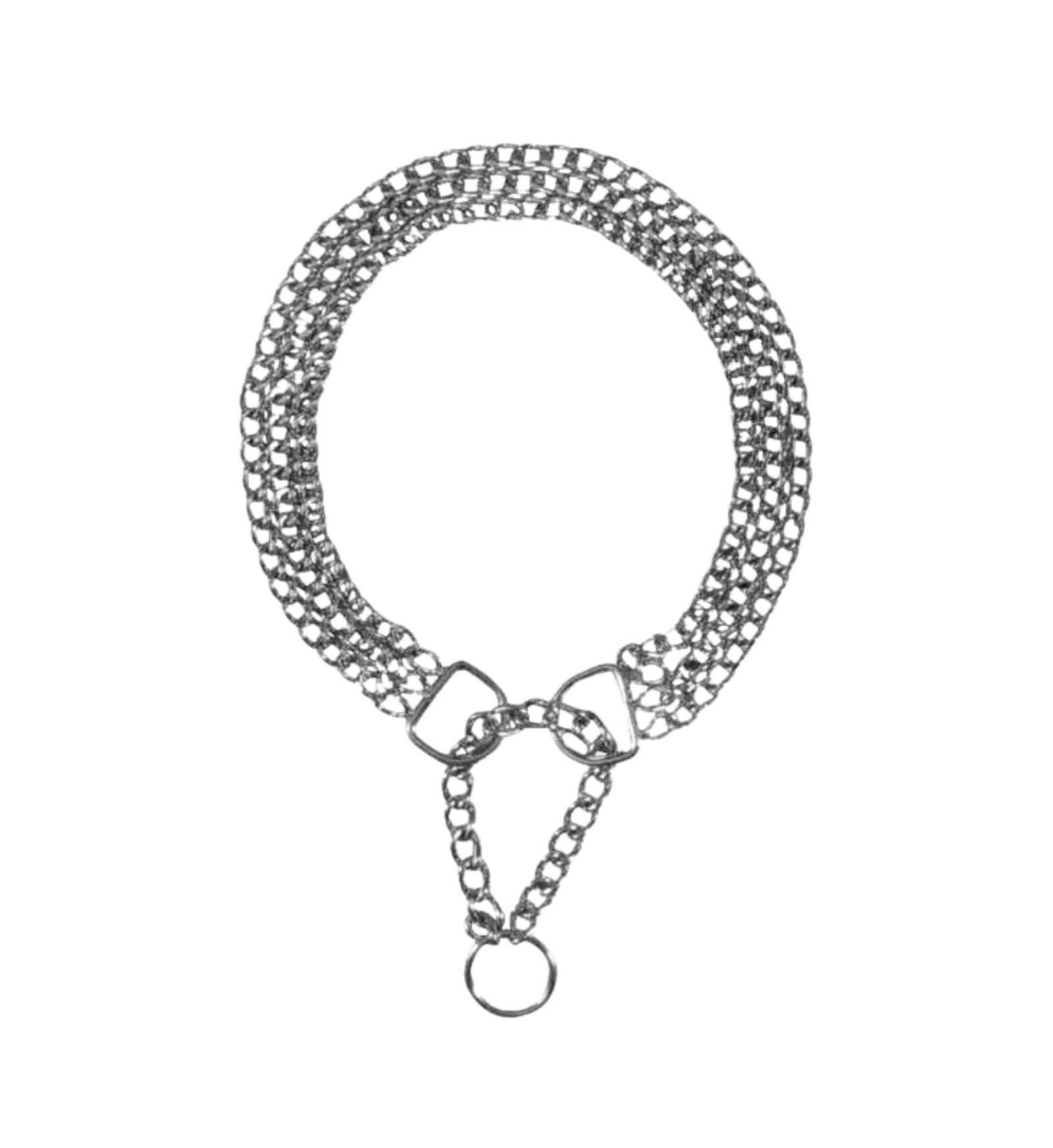 COLLARE SEMISTROZZO 3FILE 45CM/2,5MM