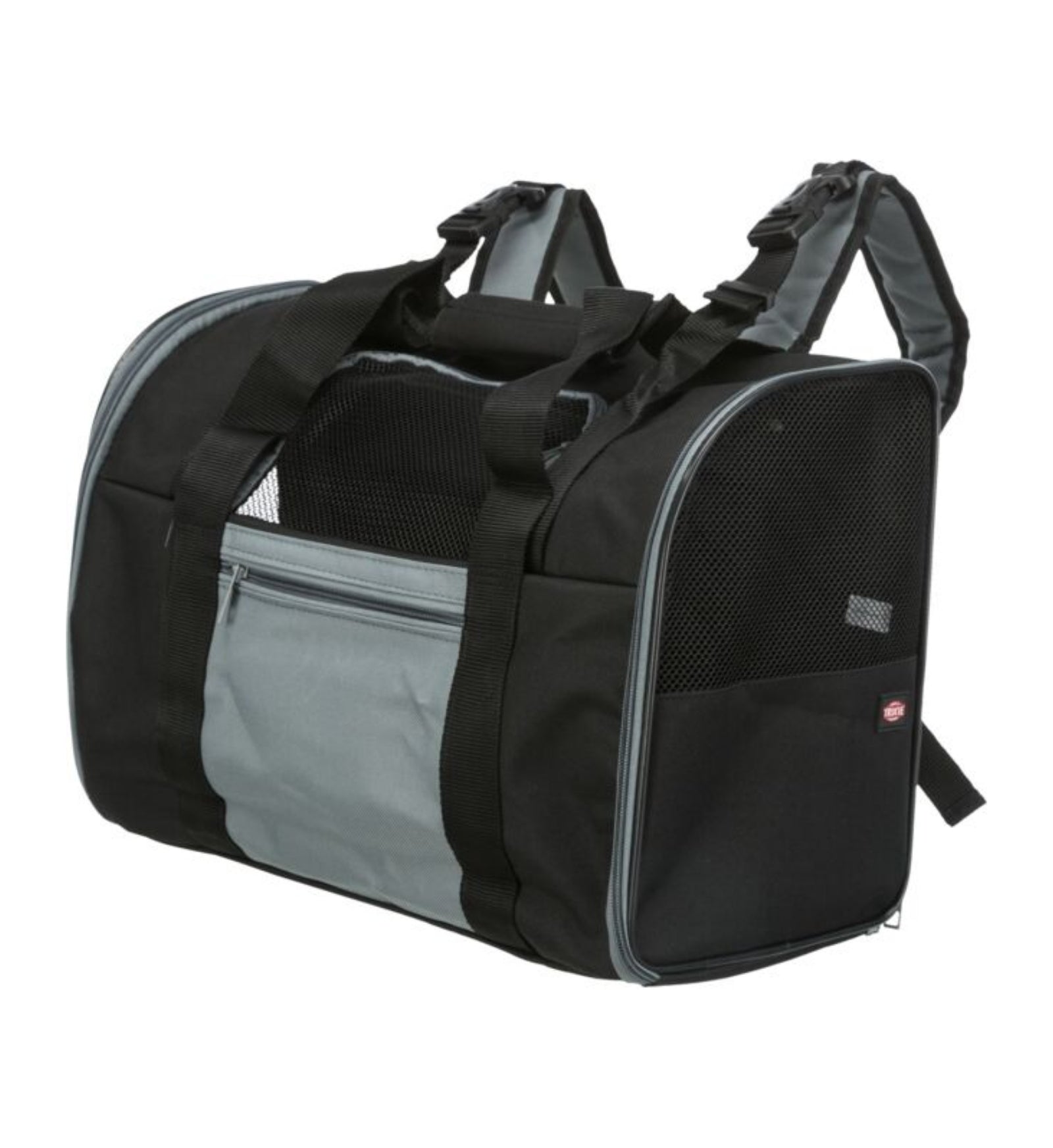 ZAINO CONNOR IN NYLON 44x30x21CM NERO-BLU