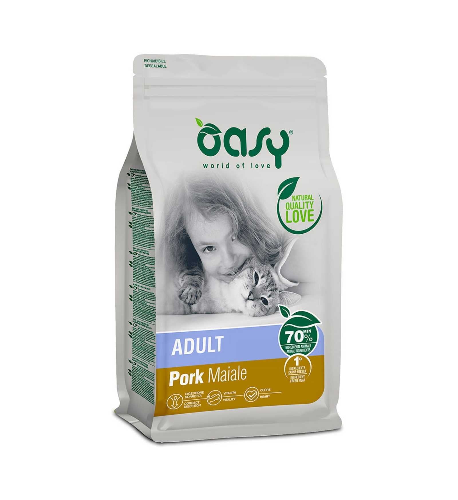 OASY GATTO ADULT MAIALE