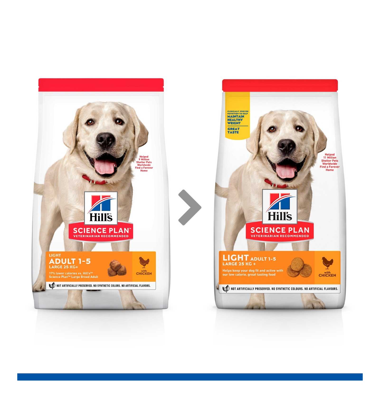 HILL'S SCIENCE PLAN CANE ADULT LARGE BREED LIGHT AL POLLO DA 14 KG