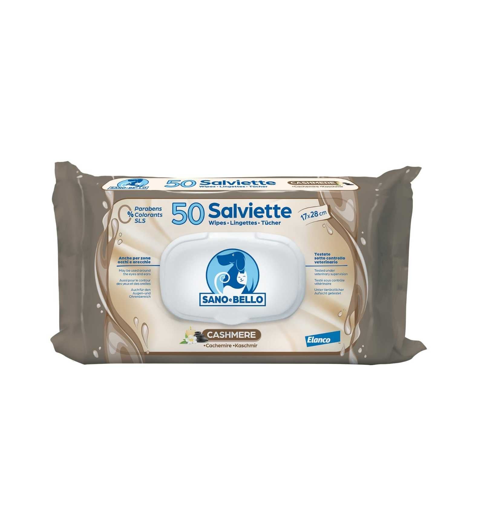 BAYER CANE E GATTO SALVIETTE CASHMERE MOMENT DA 50 PZ