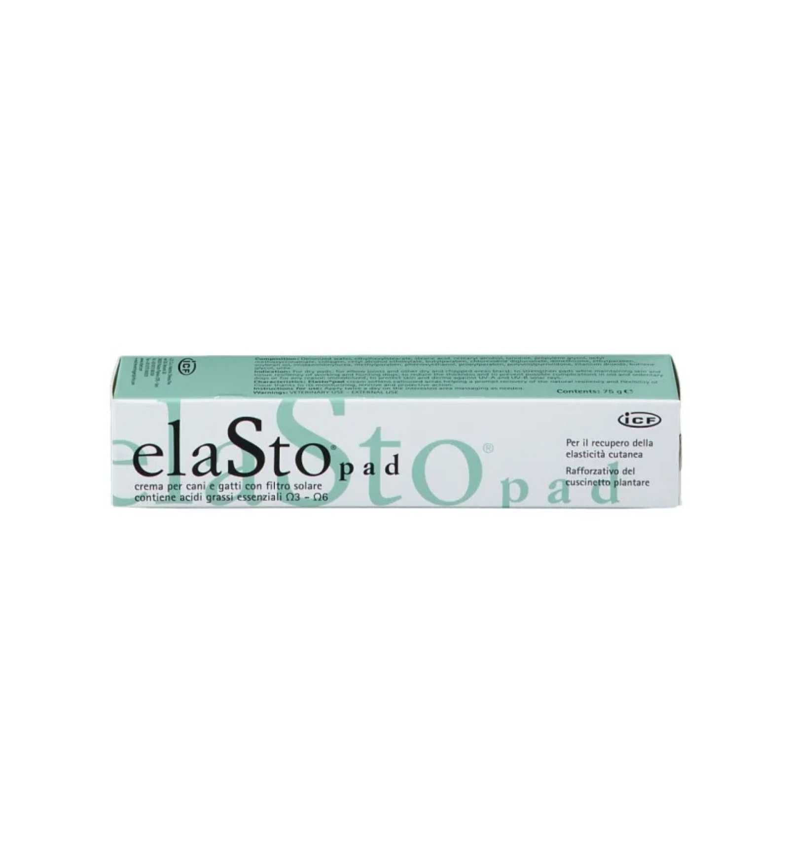 ICF CANE E GATTO ELASTOPAD CREMA PER CUSCINETTI PLANTARI DA 75 GR