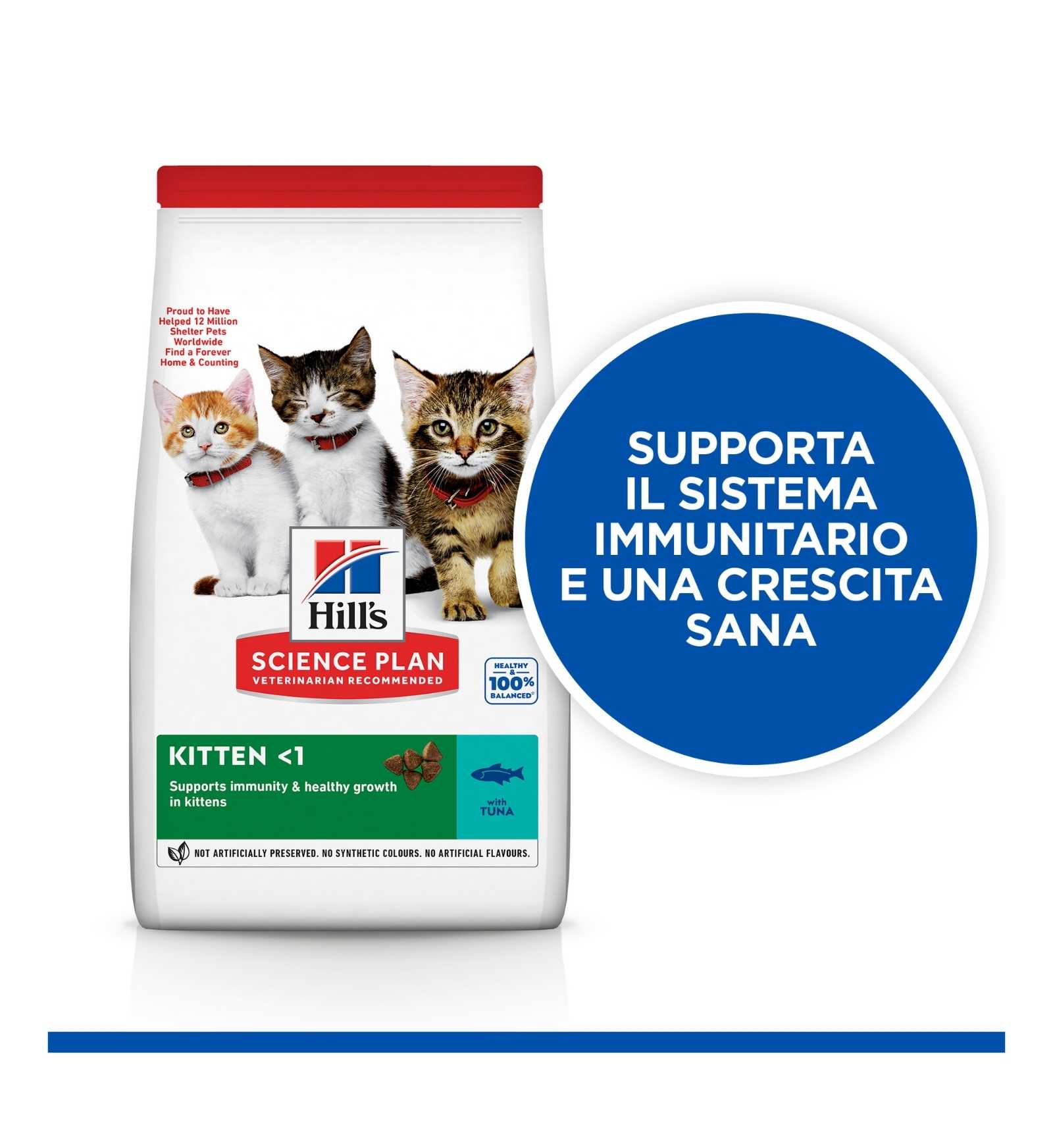 HILL'S SCIENCE PLAN GATTO KITTEN AL TONNO