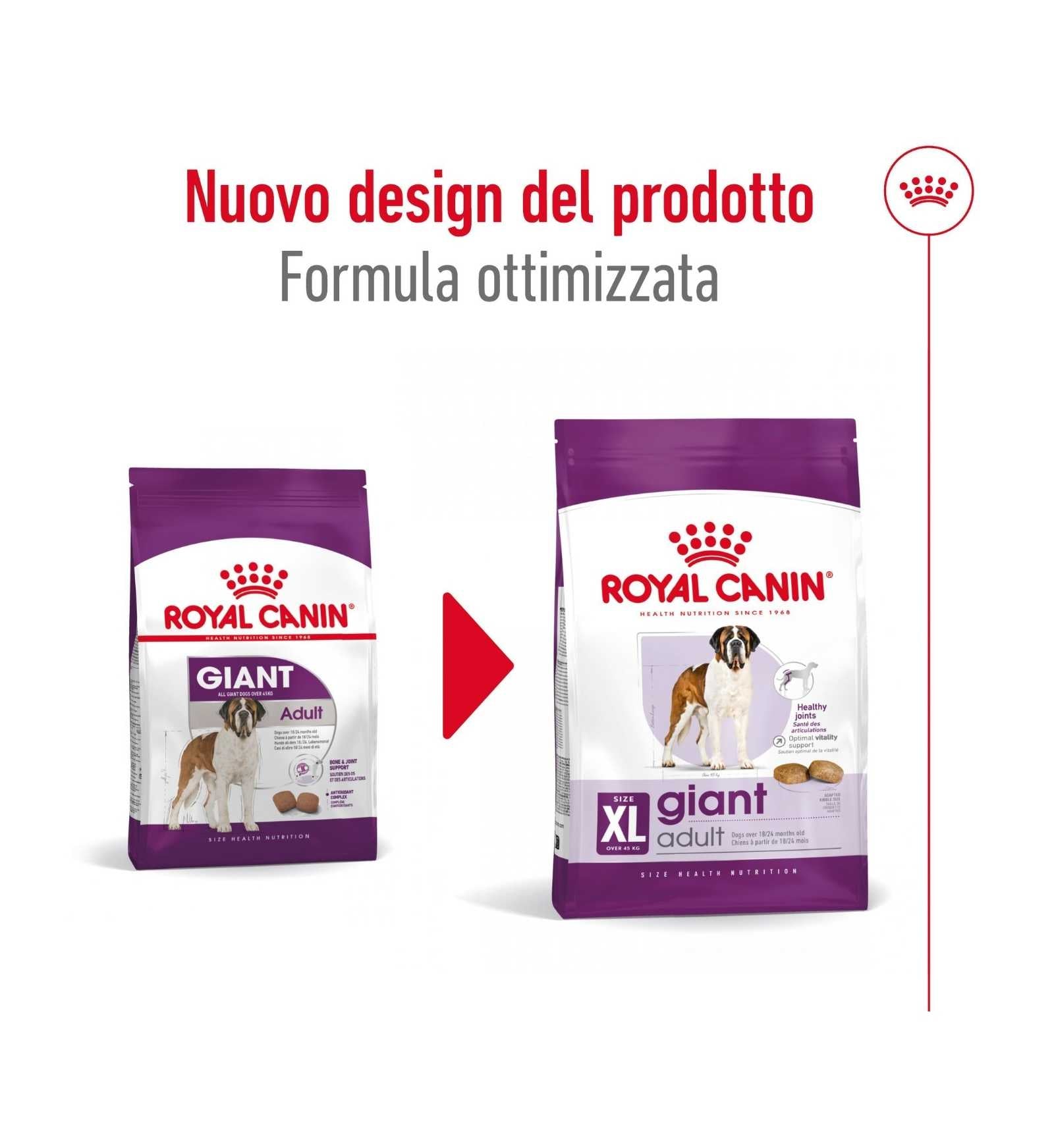 ROYAL CANIN CANE ADULT GIANT DA 15 KG