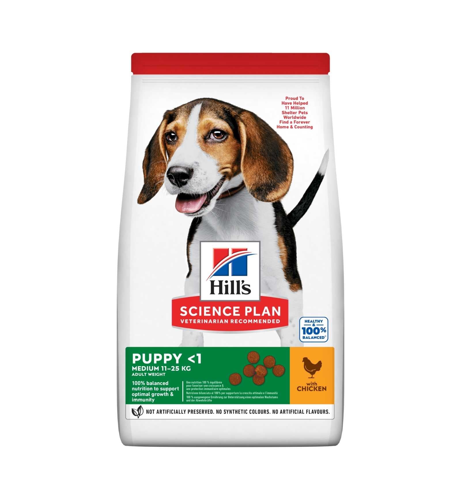 HILL'S SCIENCE PLAN CANE PUPPY MEDIUM AL POLLO