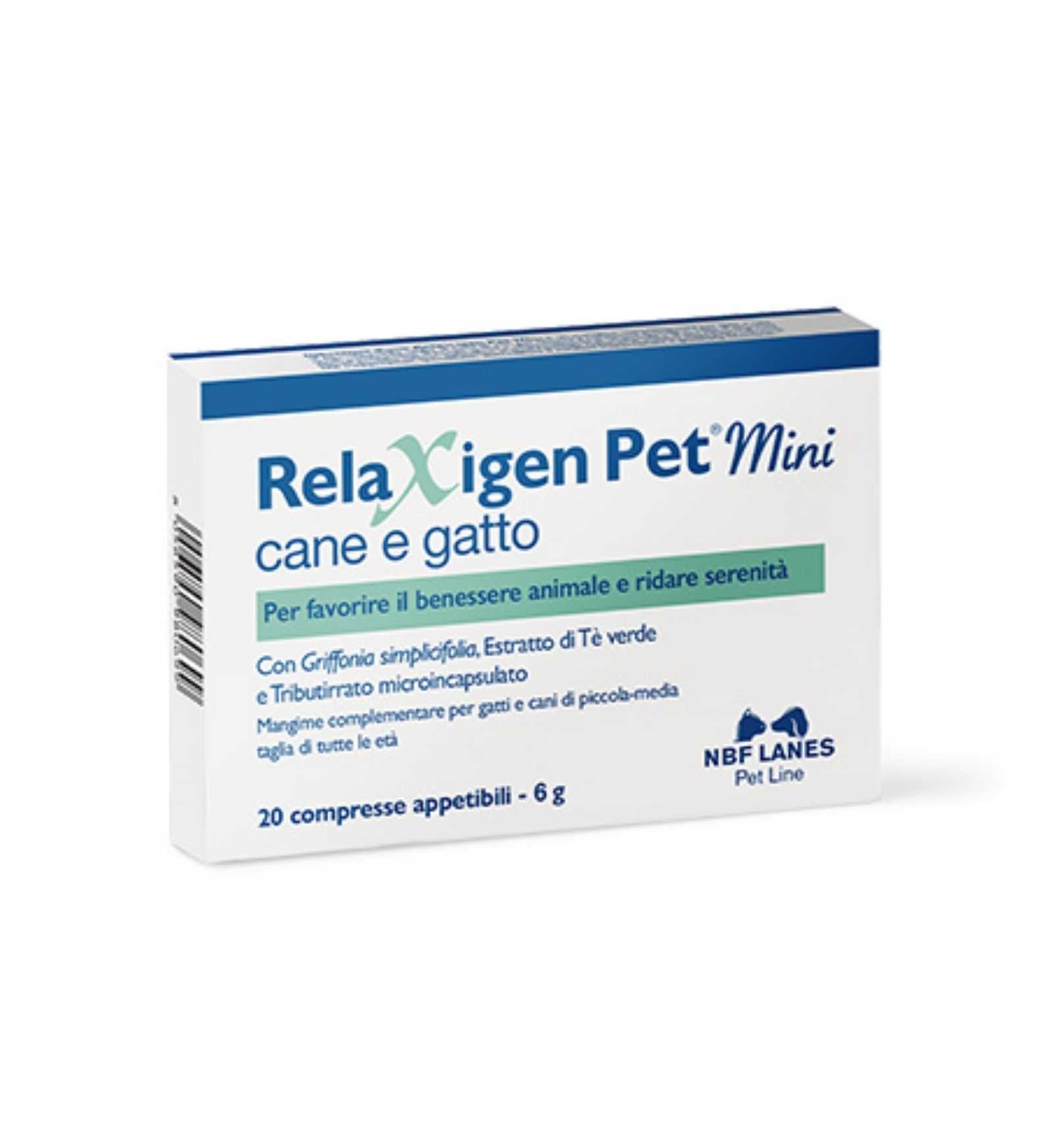 NBF LANES CANE E GATTO RELAXIGEN PET MINI 20 COMPRESSE
