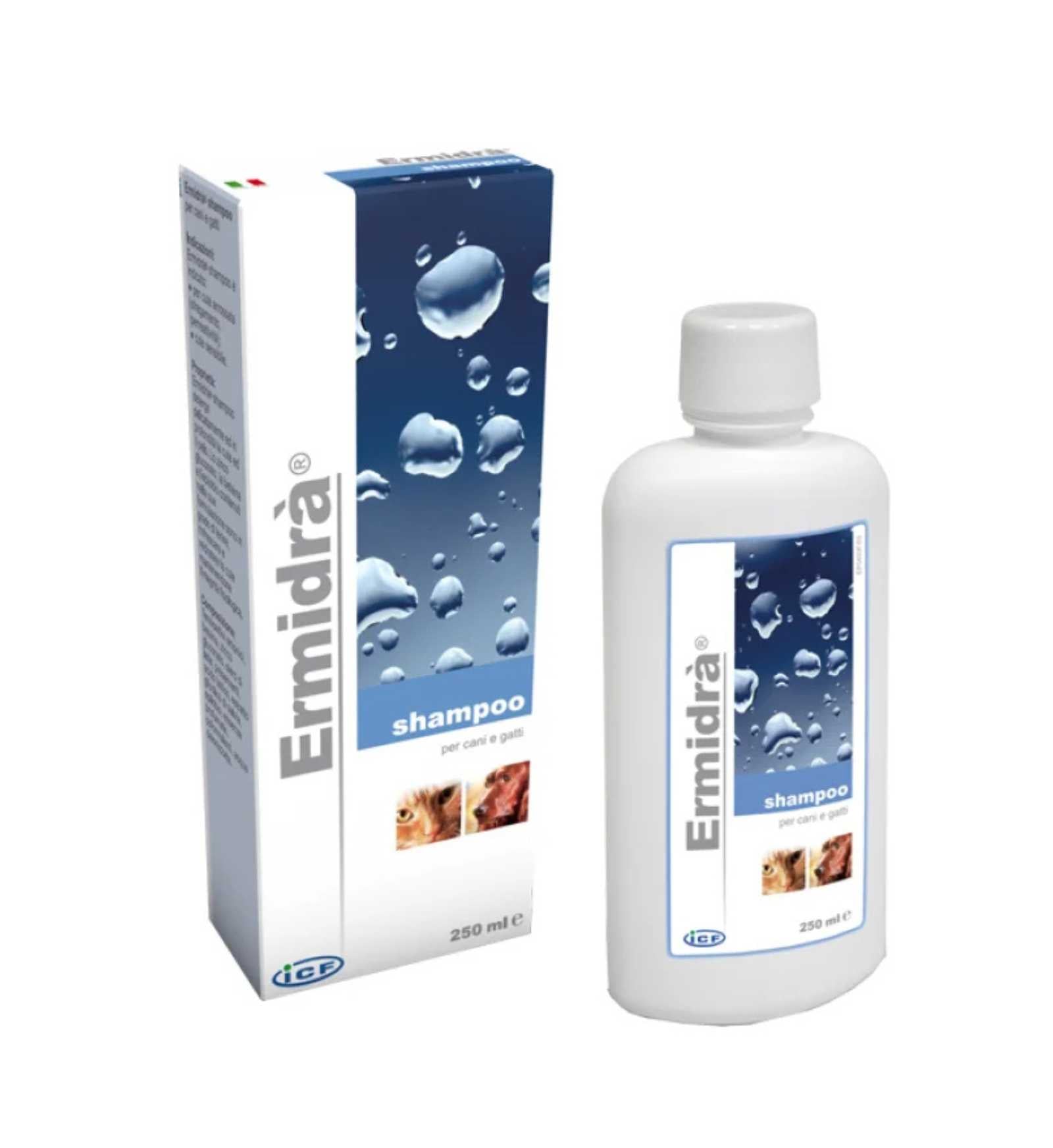 ICF CANE E GATTO ERMIDRA' SHAMPOO IDRATANTE DA 250 ML
