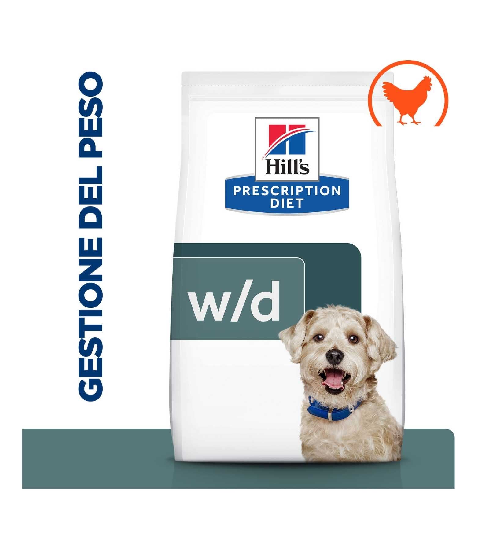 HILL'S PRESCRIPTION DIET CANE W/D AL POLLO