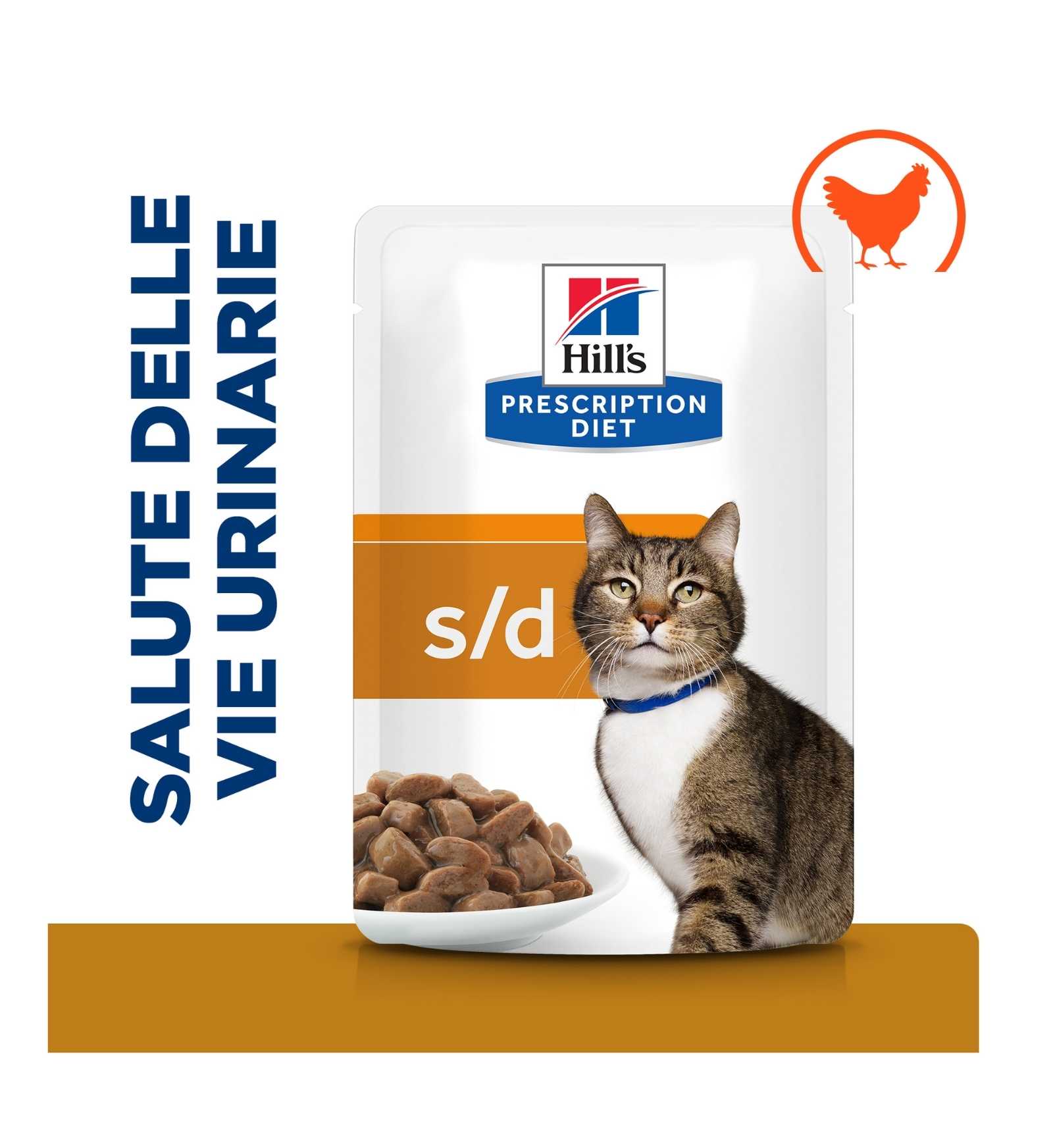 HILL'S PRESCRIPTION DIET GATTO S/D DA 85 GR IN BUSTA