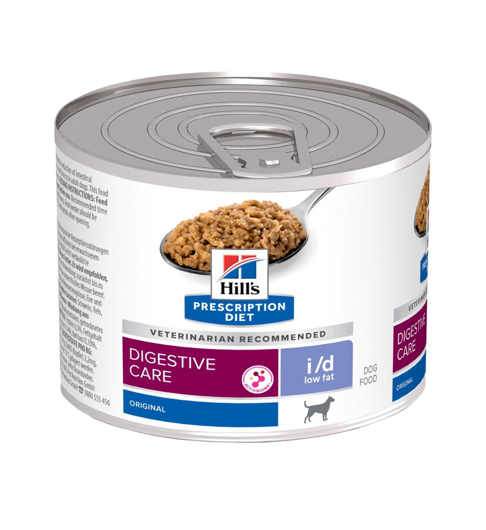 HILL'S PRESCRIPTION DIET CANE I/D LOW FAT DIGESTIVE CARE IN LATTINA