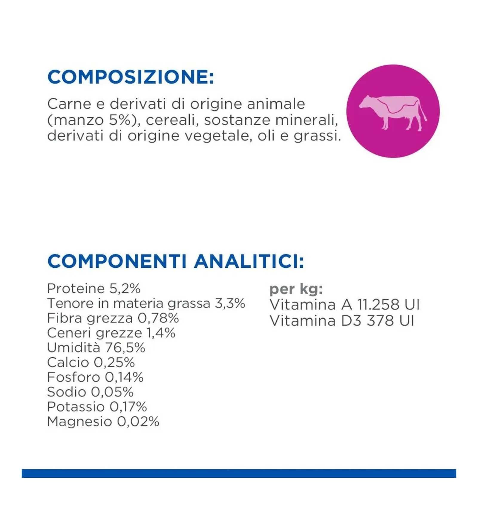 HILL'S SCIENCE PLAN CANE MATURE ADULT 7+ AL MANZO DA 370 GR IN LATTINA