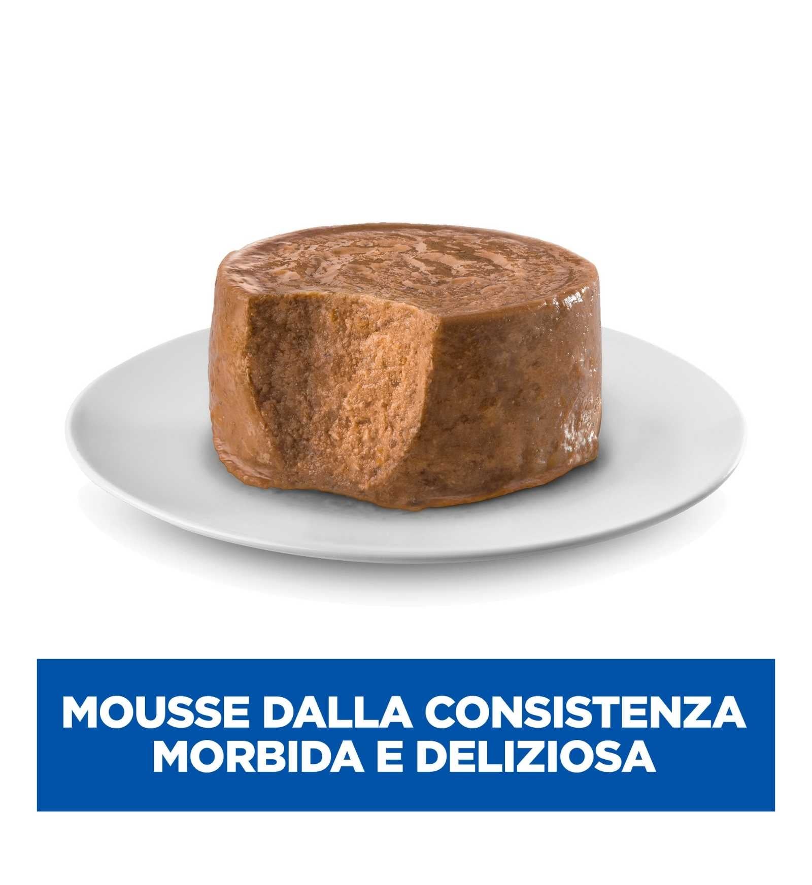 HILL'S SCIENCE PLAN CANE MATURE SMALL & MINI MOUSSE AL MANZO DA 200 GR IN LATTINA