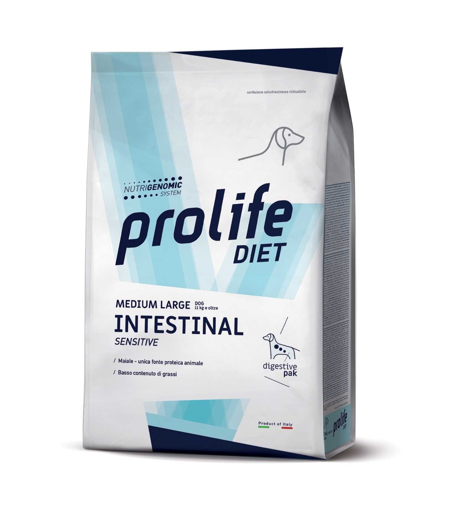 PROLIFE VETERINARY FORMULA CANE INTESTINAL SENSITIVE MEDIUM LARGE