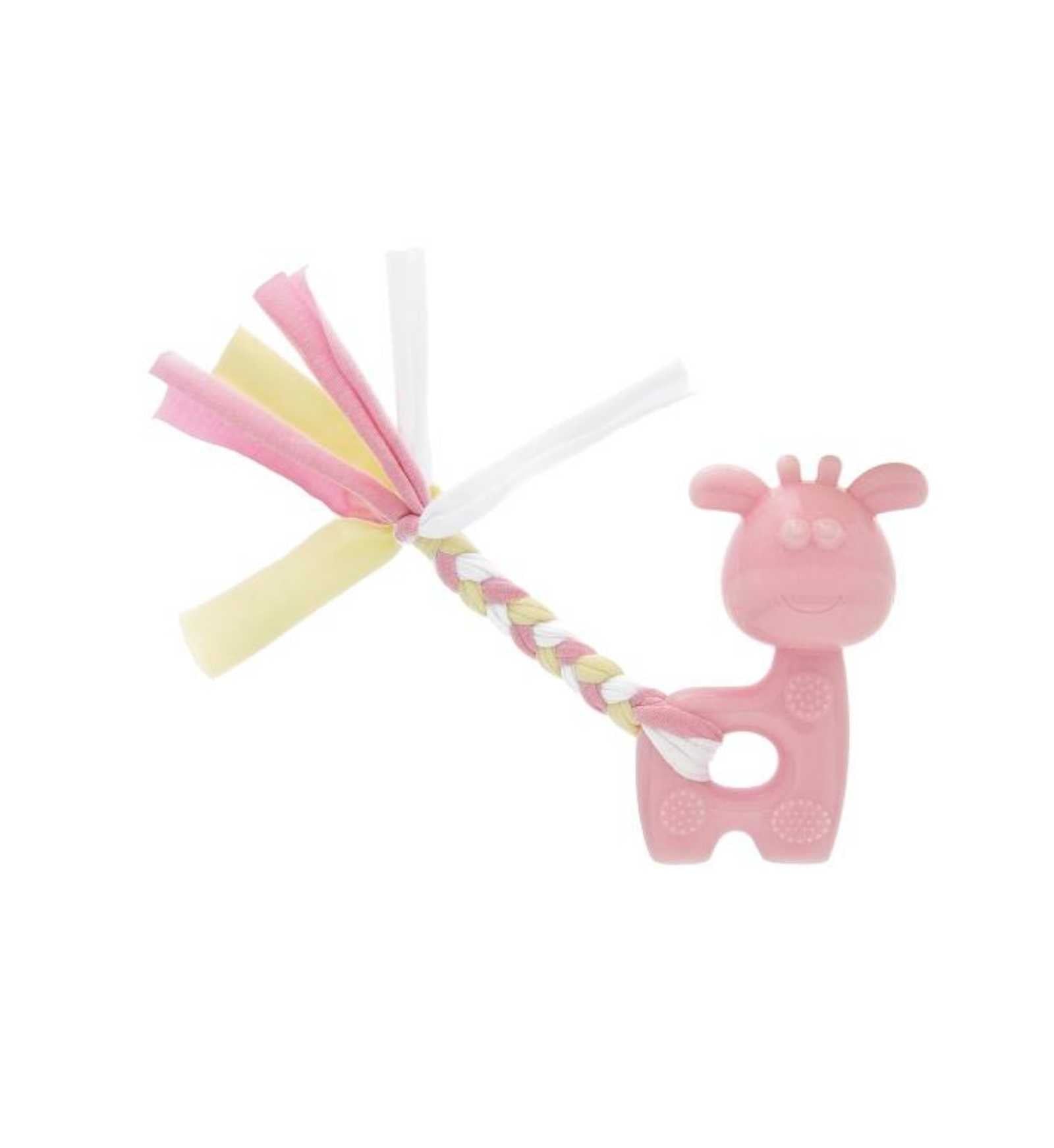 FERRIBIELLA CANE GIOCO BABY TOY IN TPR E TESSUTO DA 9 CM