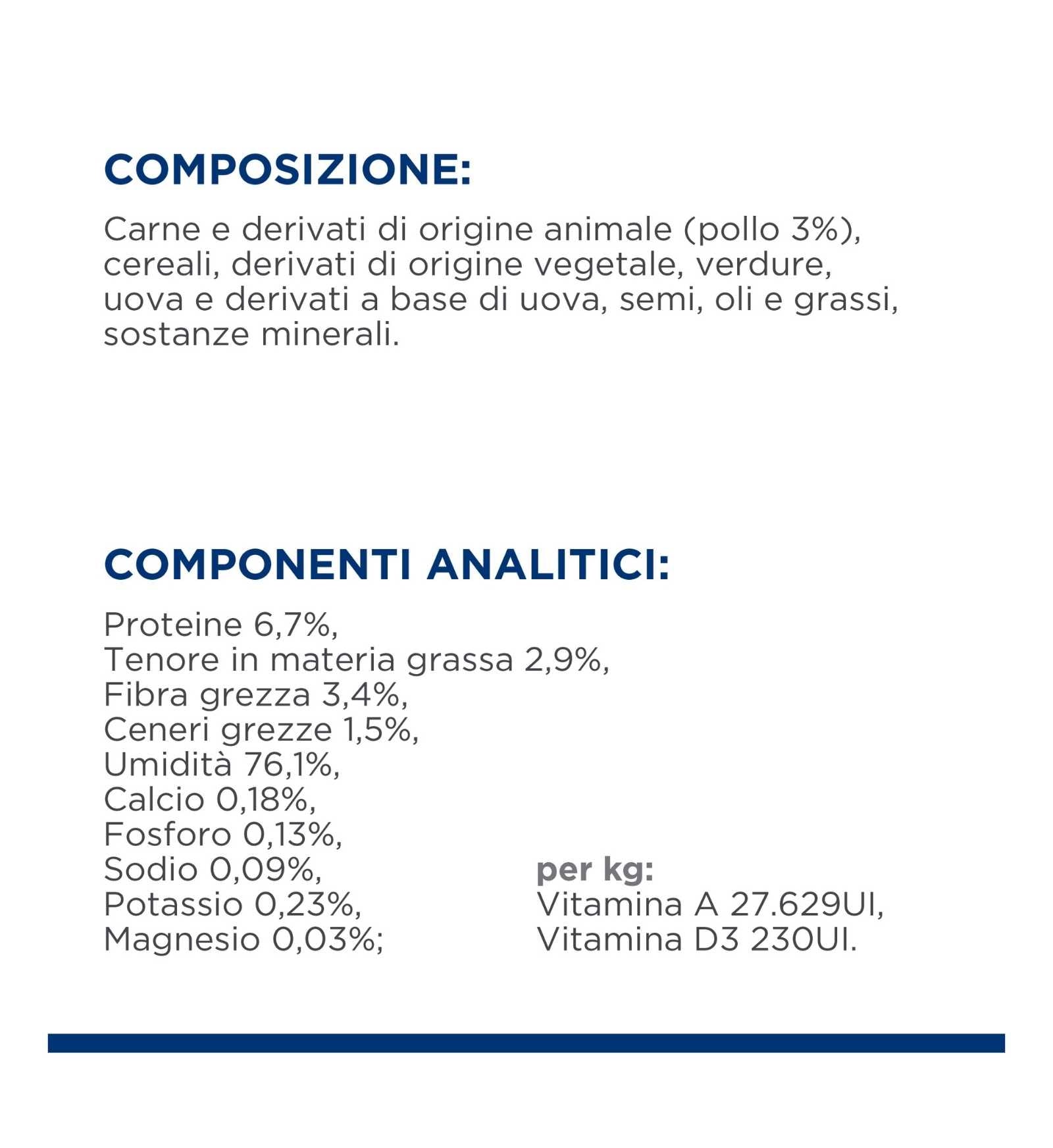 HILL'S PRESCRIPTION DIET CANE METABOLIC WEIGHT LOSS & MAINTENANCE POLLO IN LATTINA