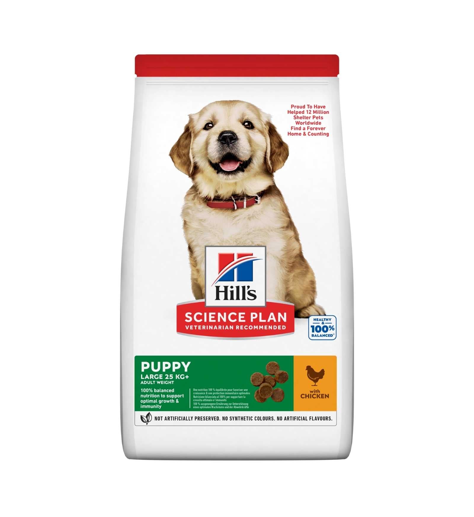 HILL'S SCIENCE PLAN CANE PUPPY LARGE BREED AL POLLO