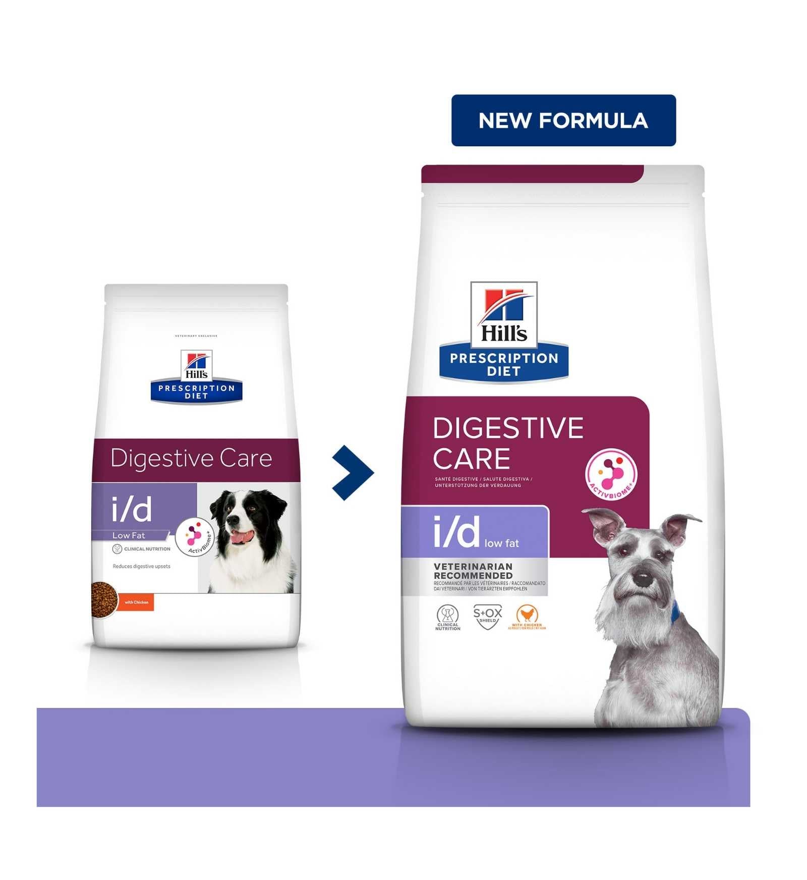HILL'S PRESCRIPTION DIET CANE I/D LOW FAT DIGESTIVE CARE POLLO