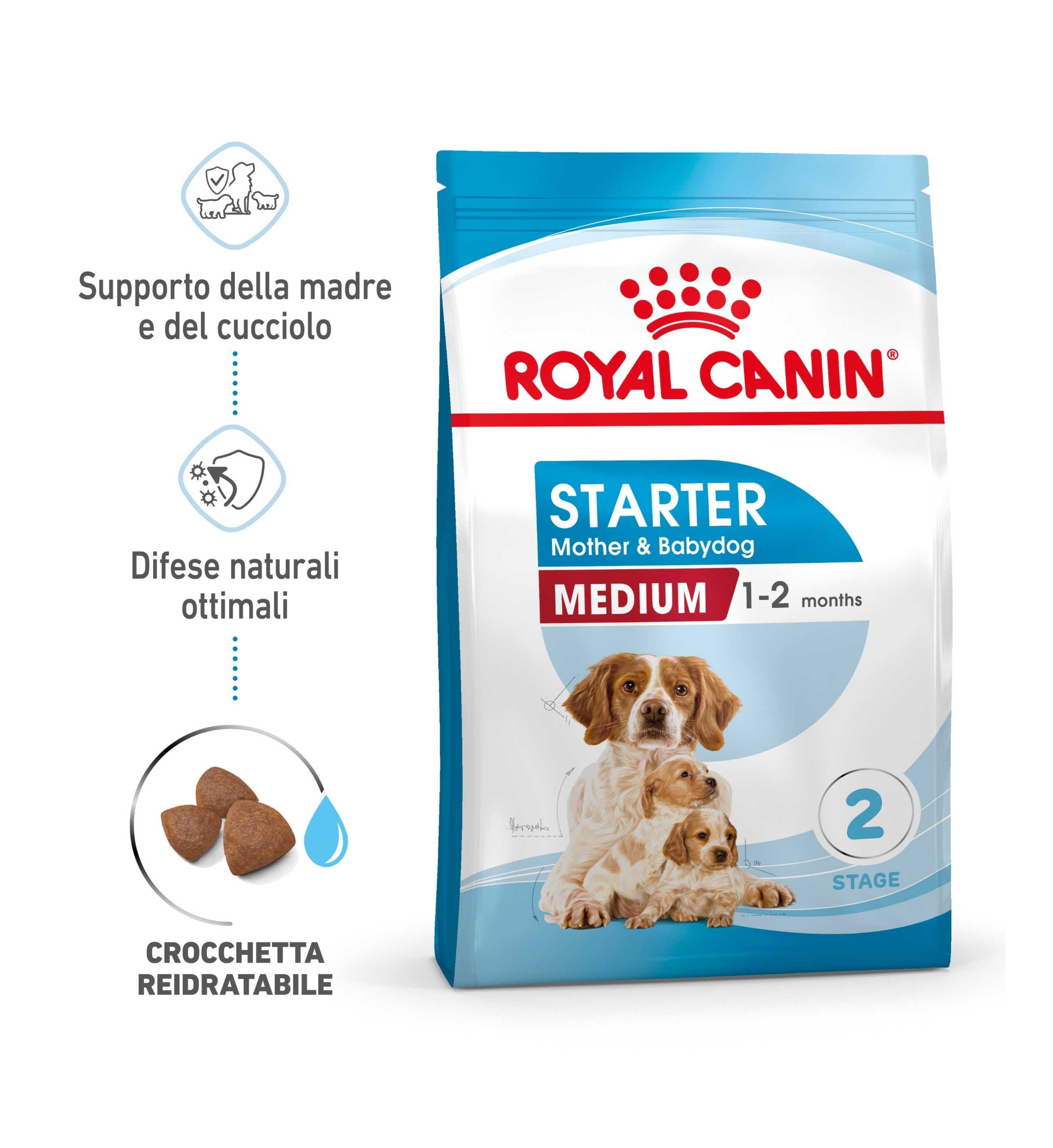 ROYAL CANIN CANE STARTER MEDIUM MOTHER & BABY