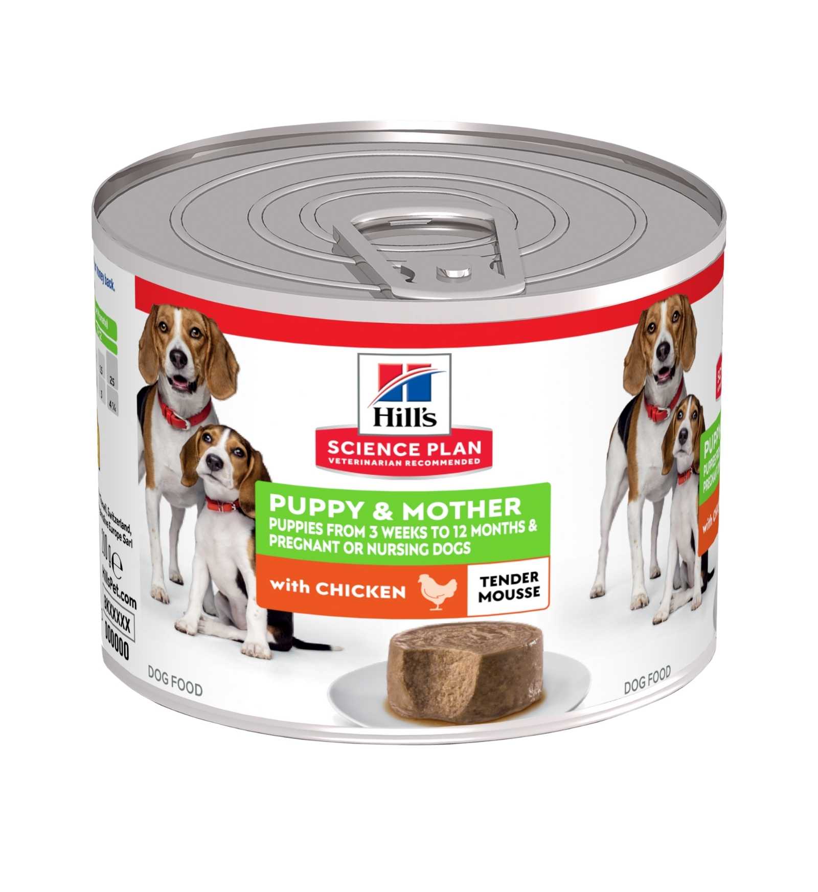 HILL'S SCIENCE PLAN CANE PUPPY E MOTHER MOUSSE AL POLLO DA 200 GR IN LATTINA