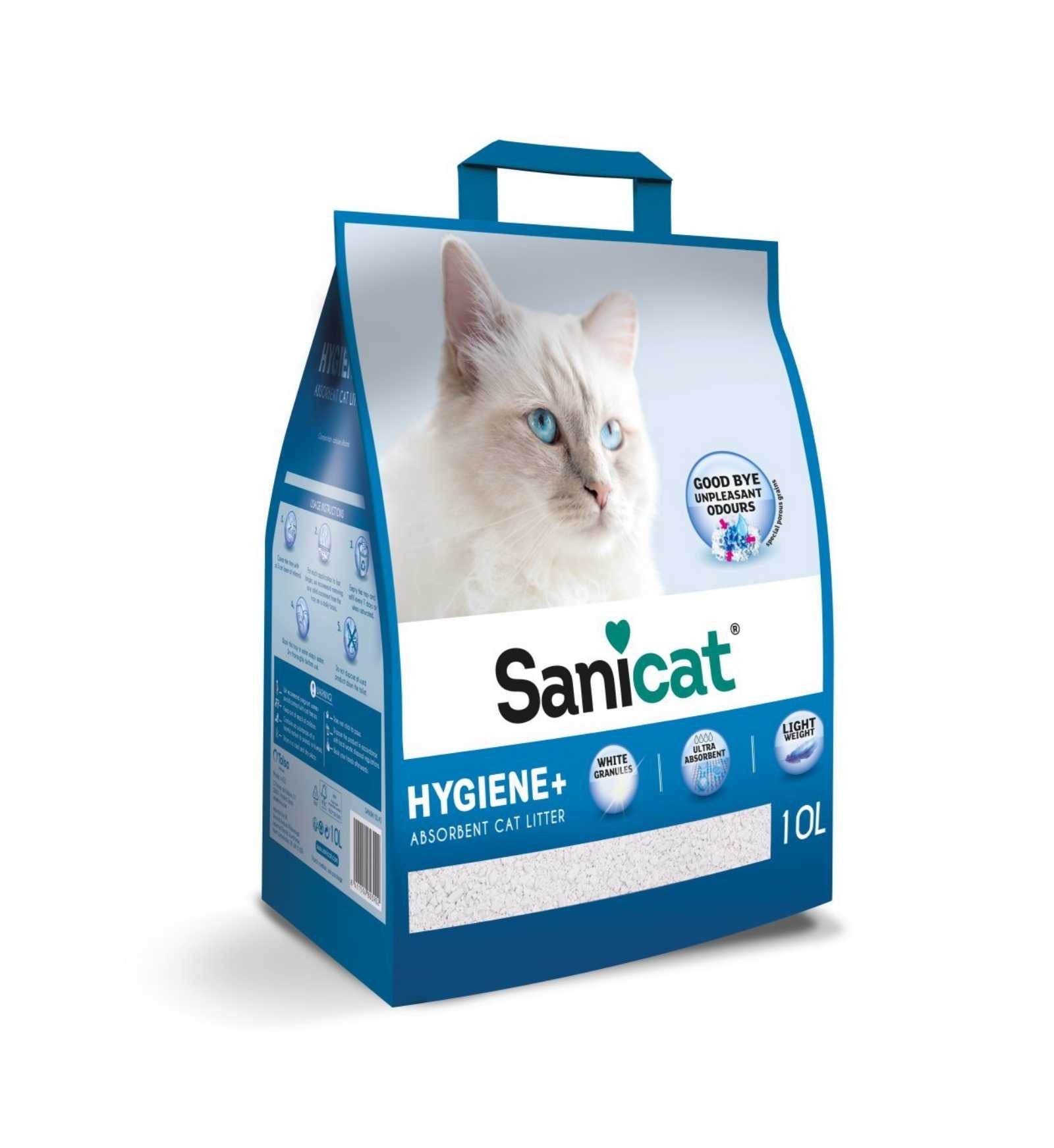 SANICAT LETTIERA 10L HYGIENE PLUS
