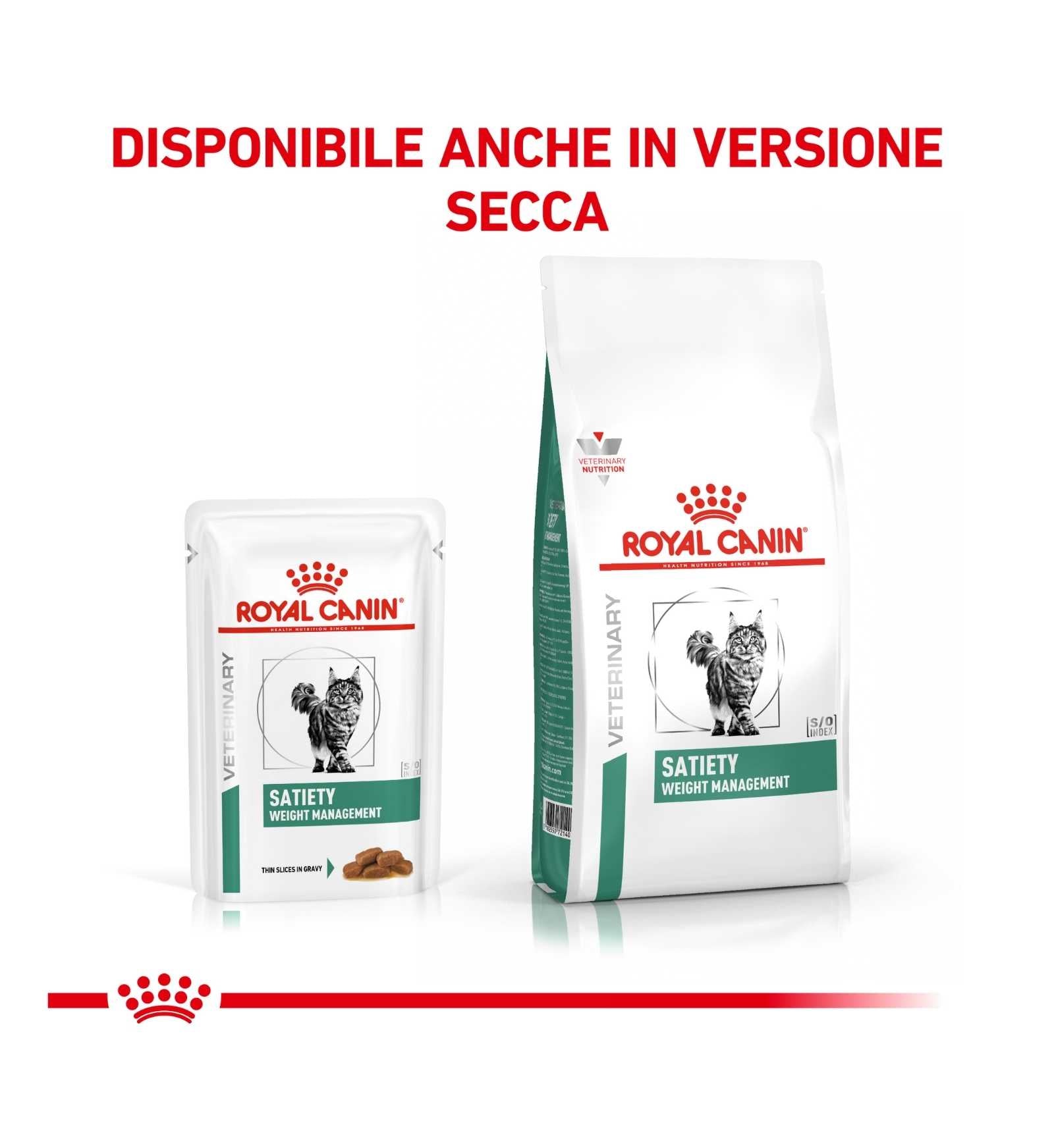 ROYAL CANIN GATTO DIET SATIETY DA 85 GR IN BUSTA