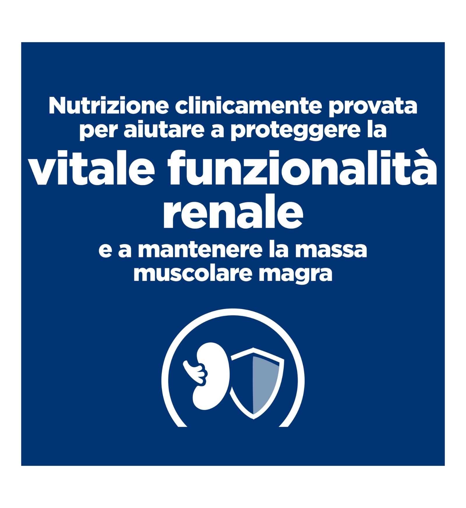 HILL'S PRESCRIPTION DIET CANE K/D + J/D KIDNEY + MOBILITY POLLO DA 370 G IN LATTINA