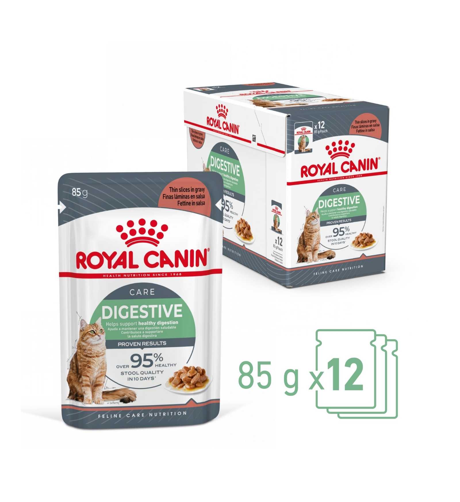 ROYAL CANIN GATTO DIGESTION SENSITIVE GRAVY DA 85 GR IN BUSTA
