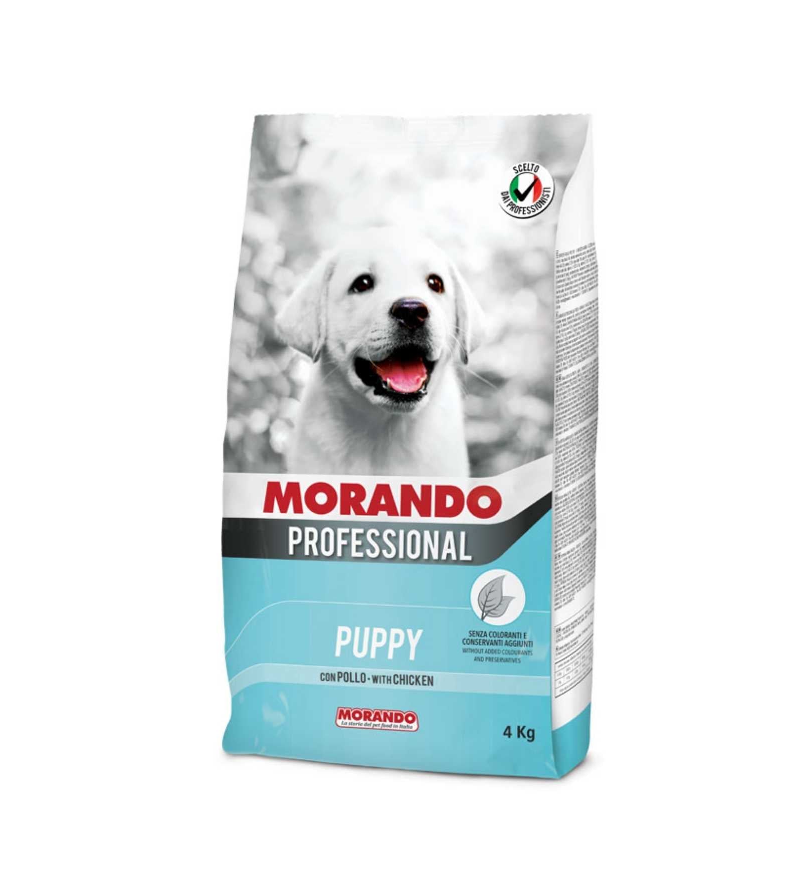 MORANDO MIGLIOR CANE PROFESSIONAL PUPPY AL POLLO DA 4 KG