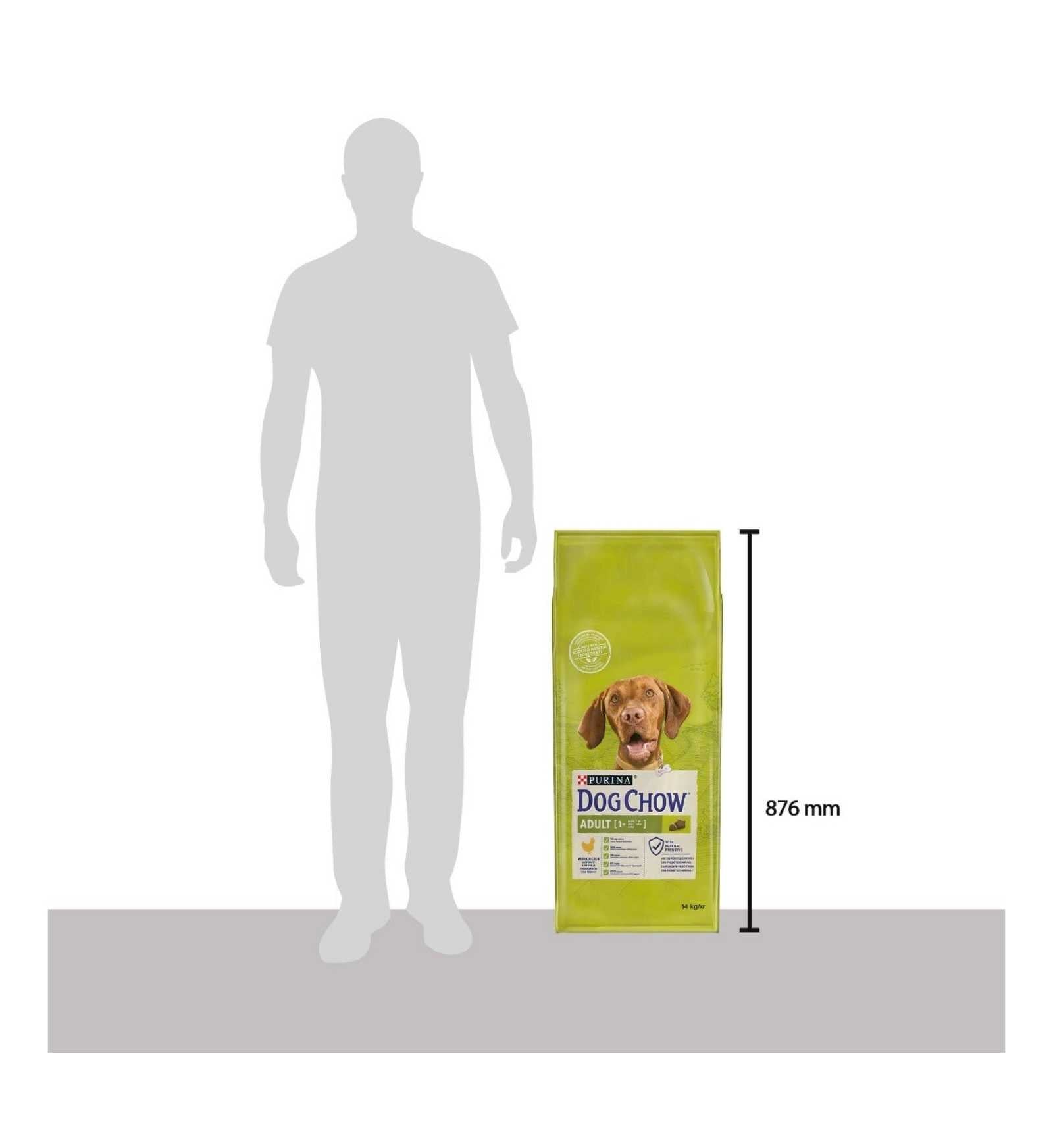 PURINA CHOW DOG TONUS CANE ADULT AL POLLO