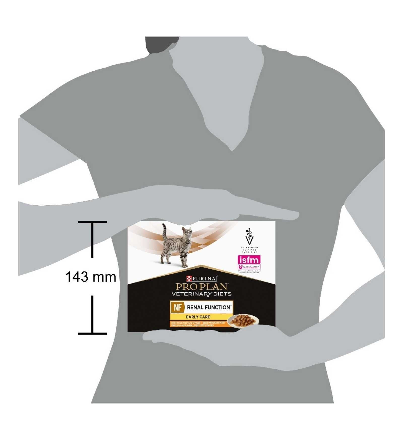 PURINA VETERINARY DIET GATTO NF RENAL EARLY CARE POLLO DA 85 GR IN BUSTINA