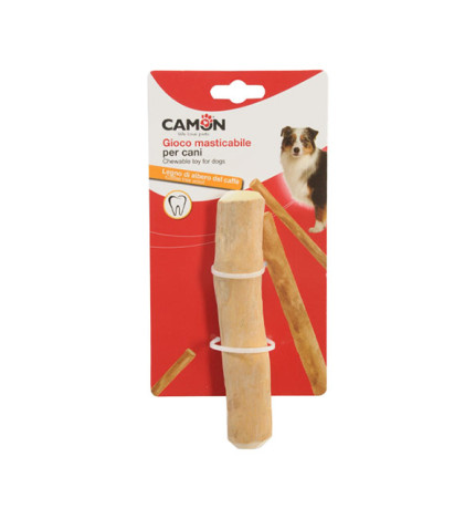 CAMON GIOCO DA MASTICARE PER CANI IN LEGNO DI CAFFE