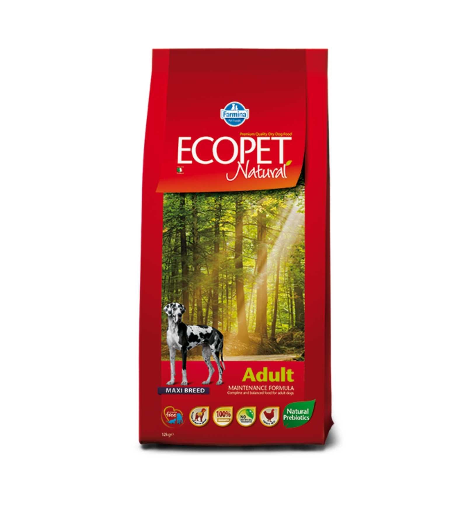FARMINA ECOPET NATURAL ADULT MAXI ADULT AL POLLO DA 12 KG