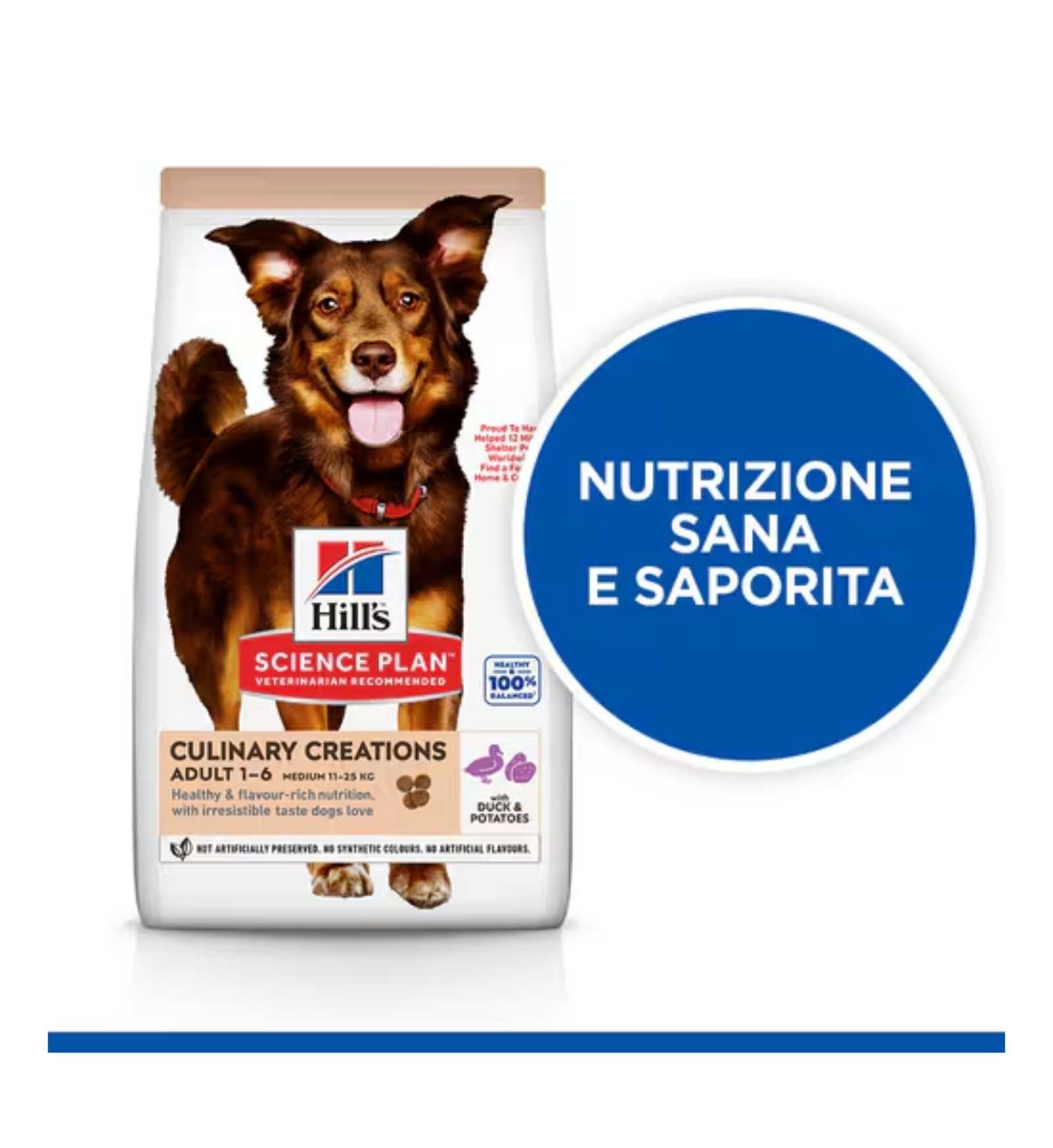 HILL'S SCIENCE PLAN CANE ADULT MEDIUM ANATRA E PATATE DA 12 KG