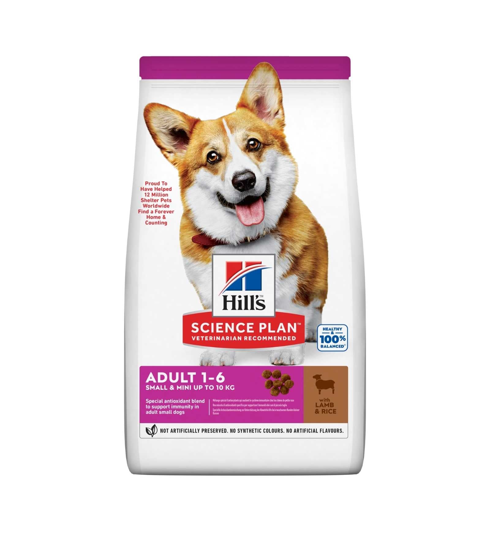 HILL'S SCIENCE PLAN CANE ADULT MINI ALL' AGNELLO E RISO