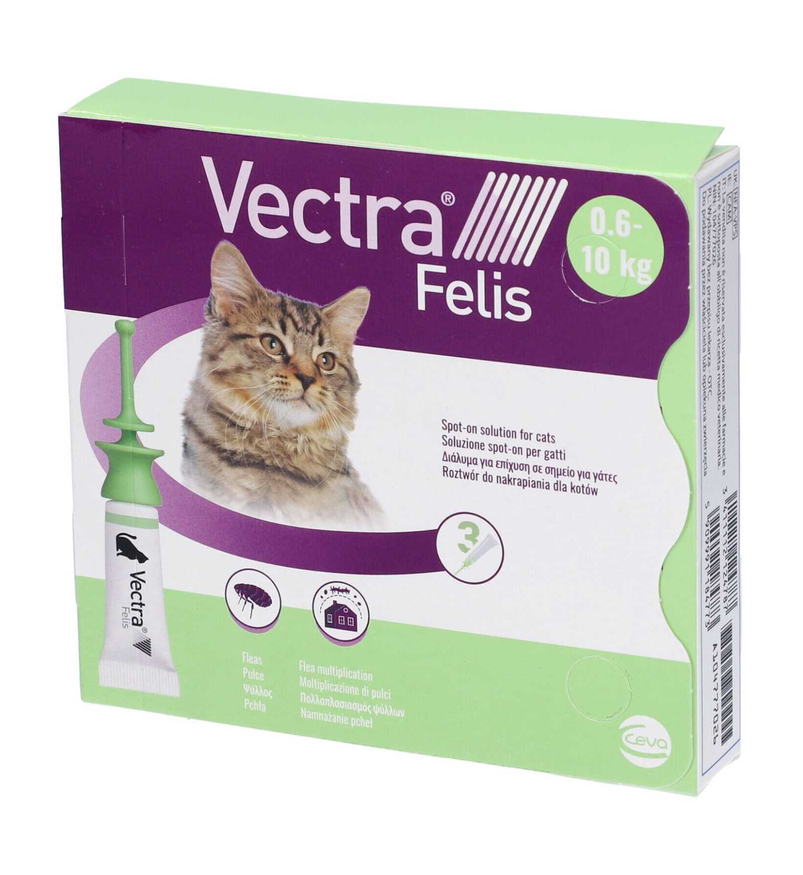 CEVA VECTRA GATTO FELIS SPOT-ON 3 PIPETTE
