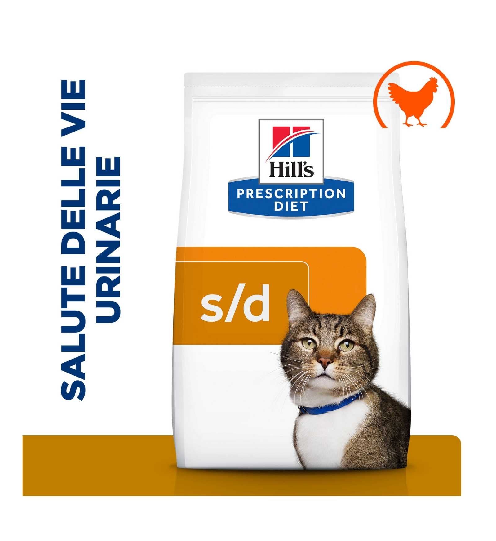 HILL'S PRESCRIPTION DIET GATTO S/D DA 1,5 KG