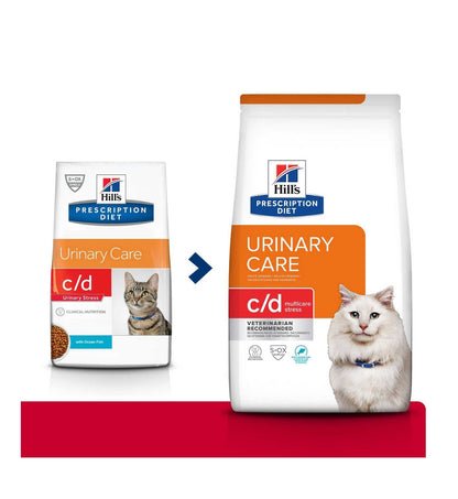 HILL'S PRESCRIPTION DIET GATTO C/D URINARY CARE STRESS AL PESCE