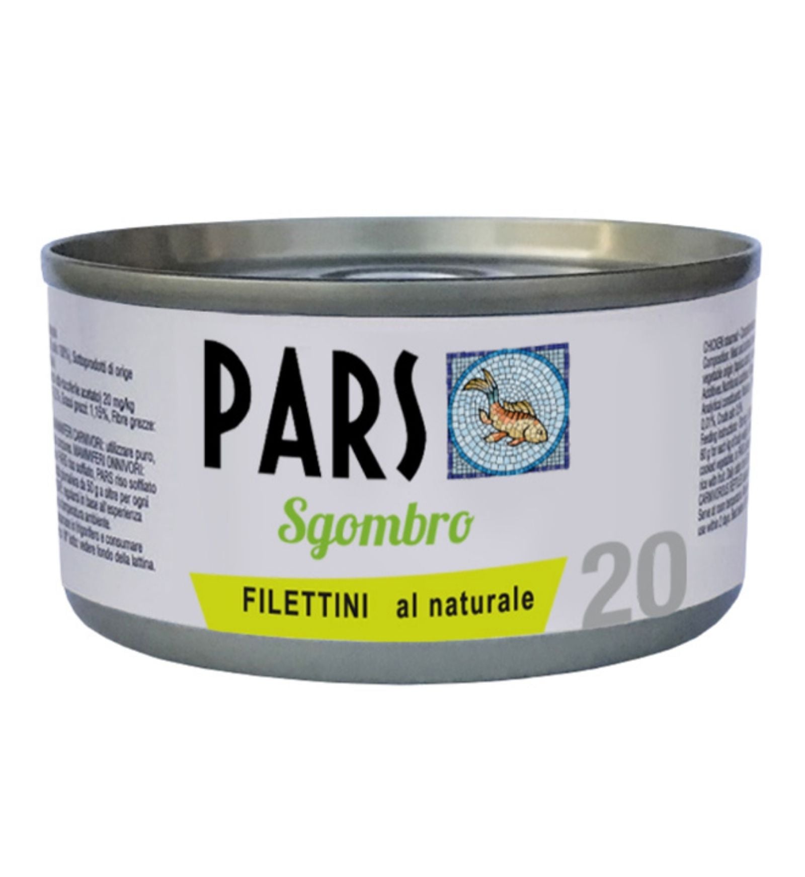 PARS CANE E GATTO FILETTI DI SGOMBRO IN LATTINA DA 85 GR