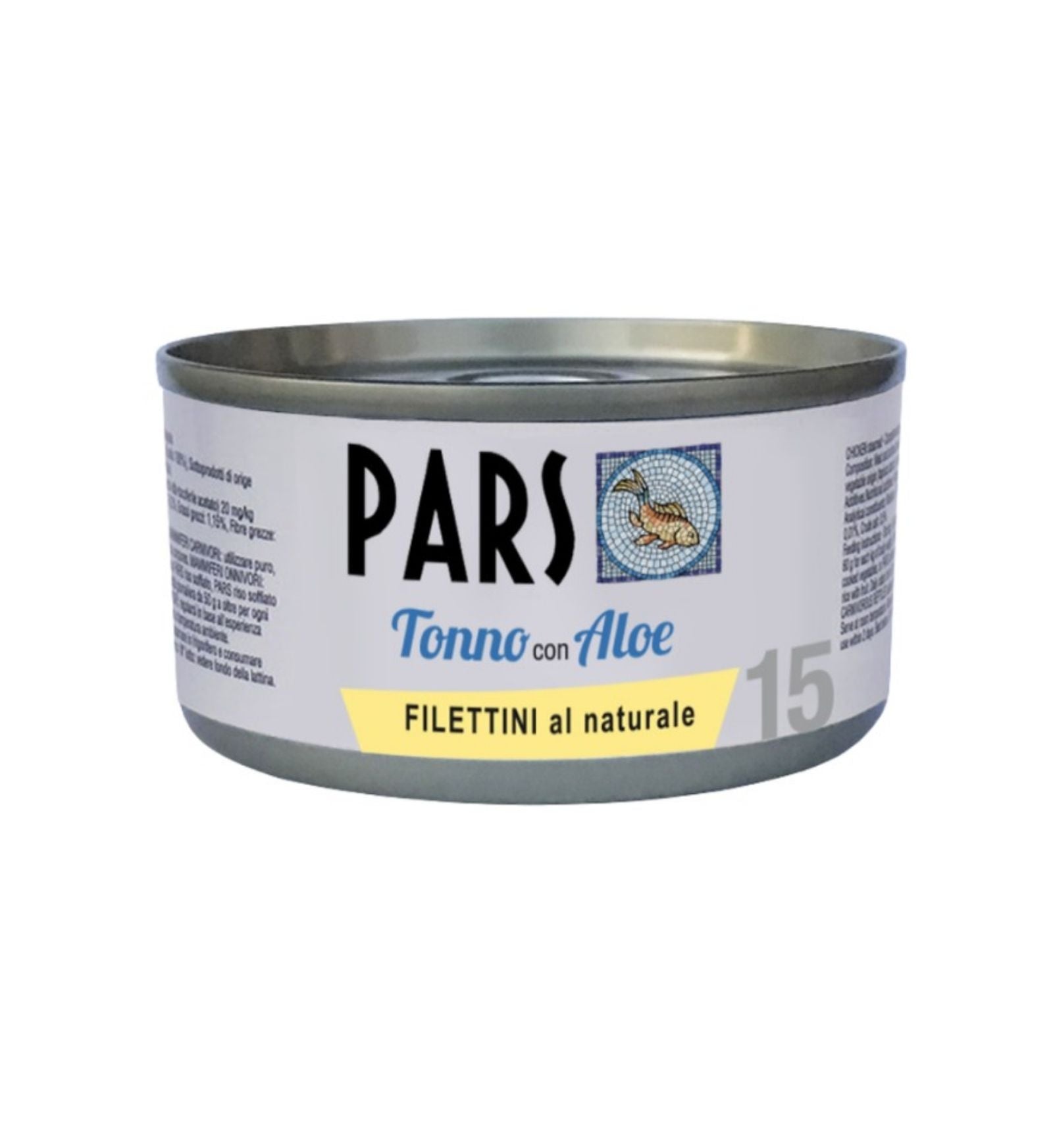 PARS CANE E GATTO FILETTI DI TONNO CON ALOE IN LATTINA DA 85 GR