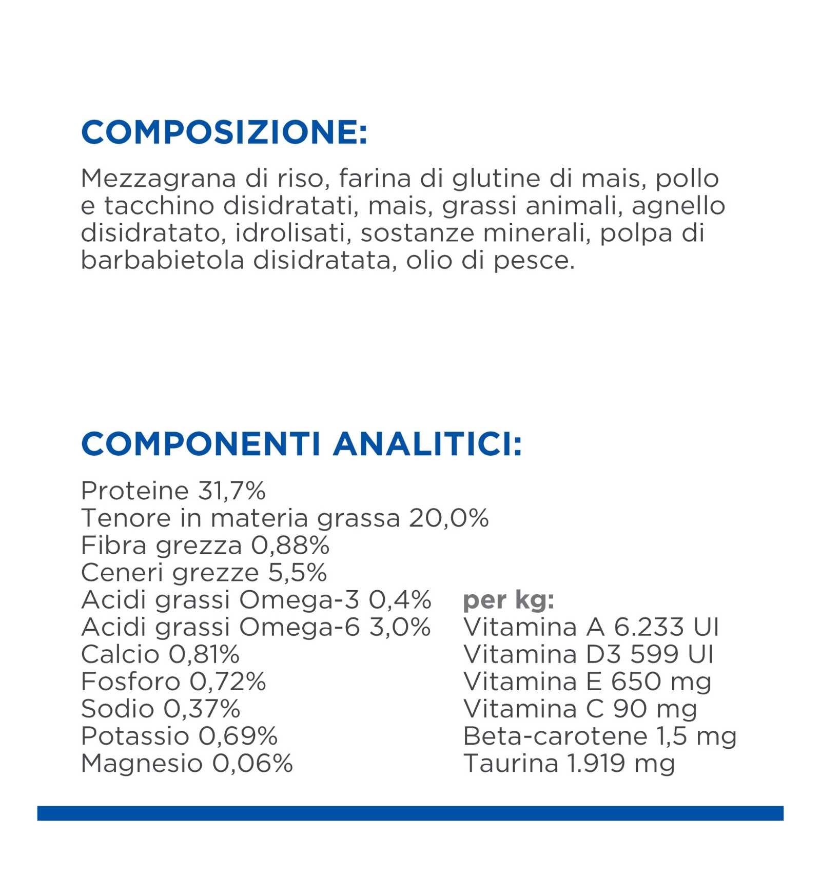 HILL'S SCIENCE PLAN GATTO ADULT AGNELLO E RISO