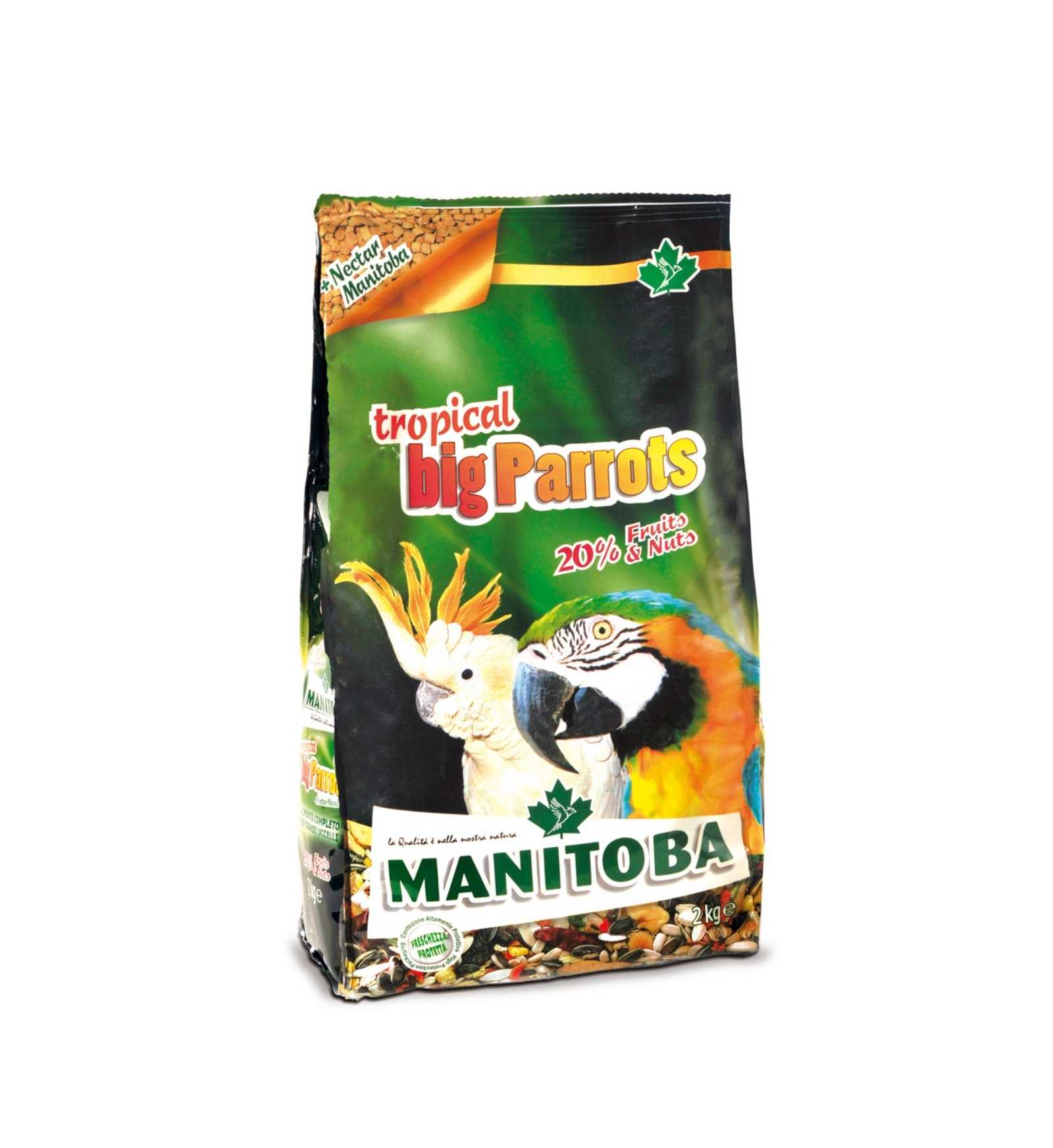 MANITOBA TROPICAL BIG PARROTS 2KG
